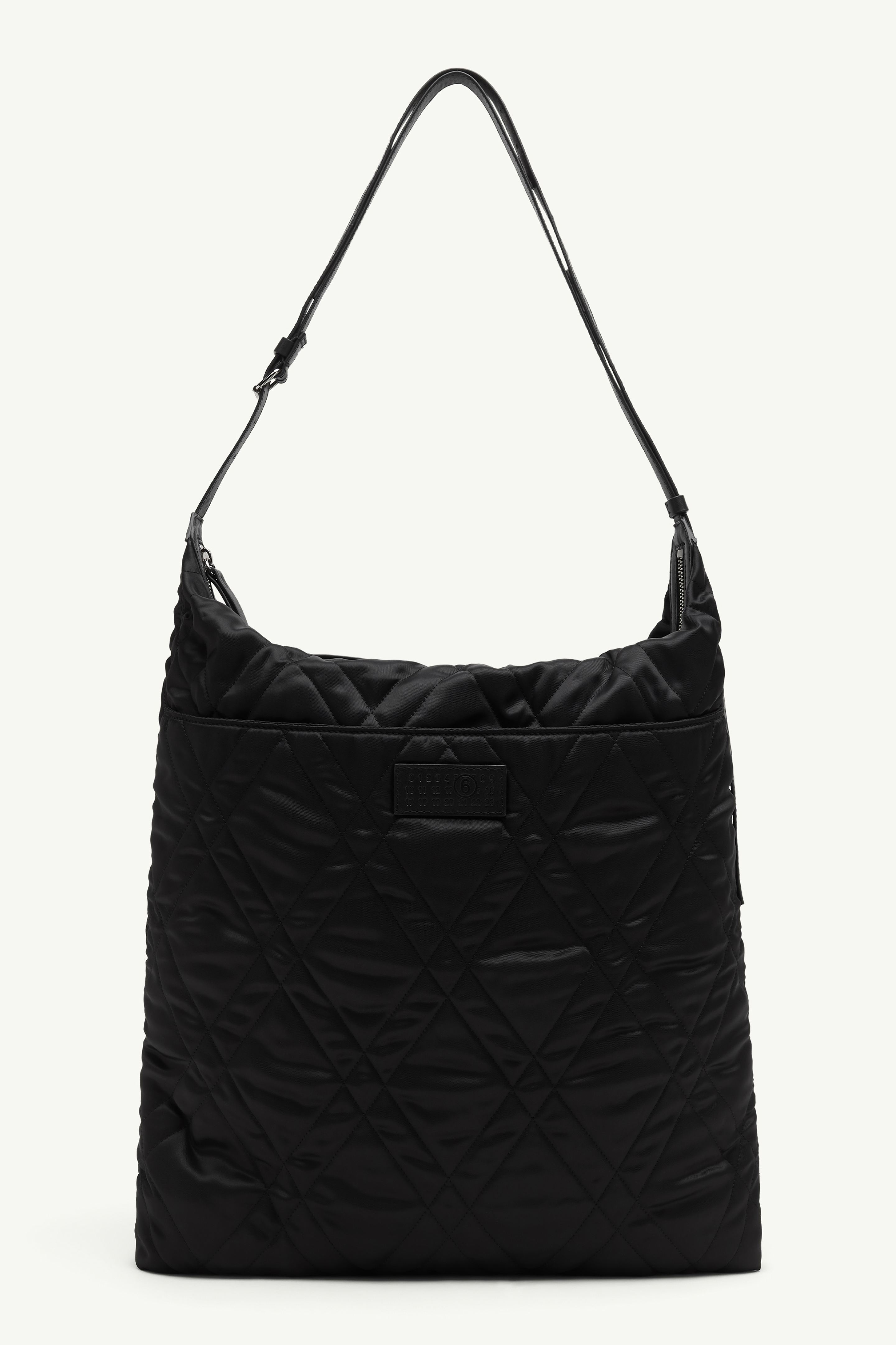 Quilted nylon helmet bag