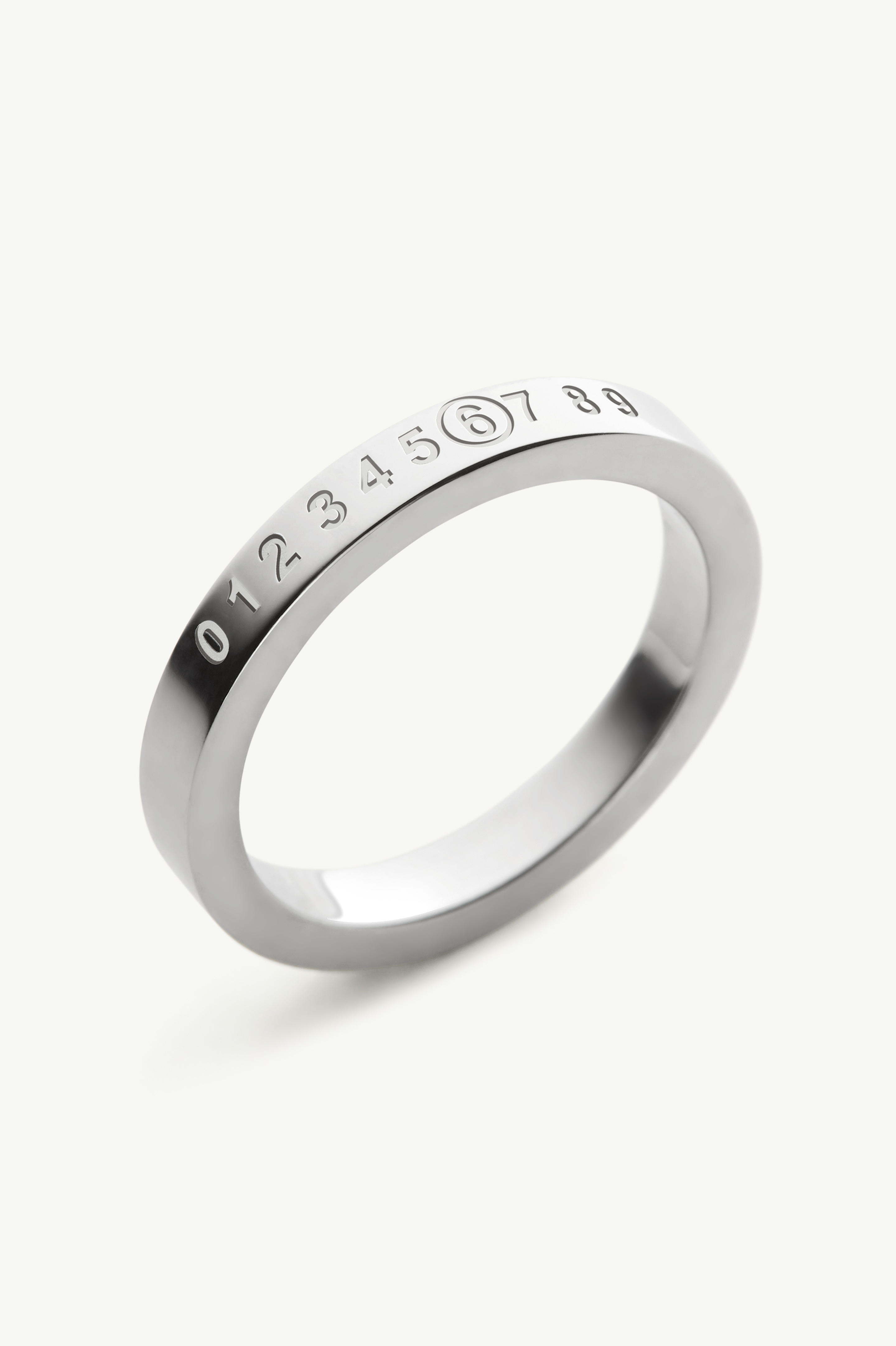 Gray Numeric Minimal Signature Ring | MM6 Official
