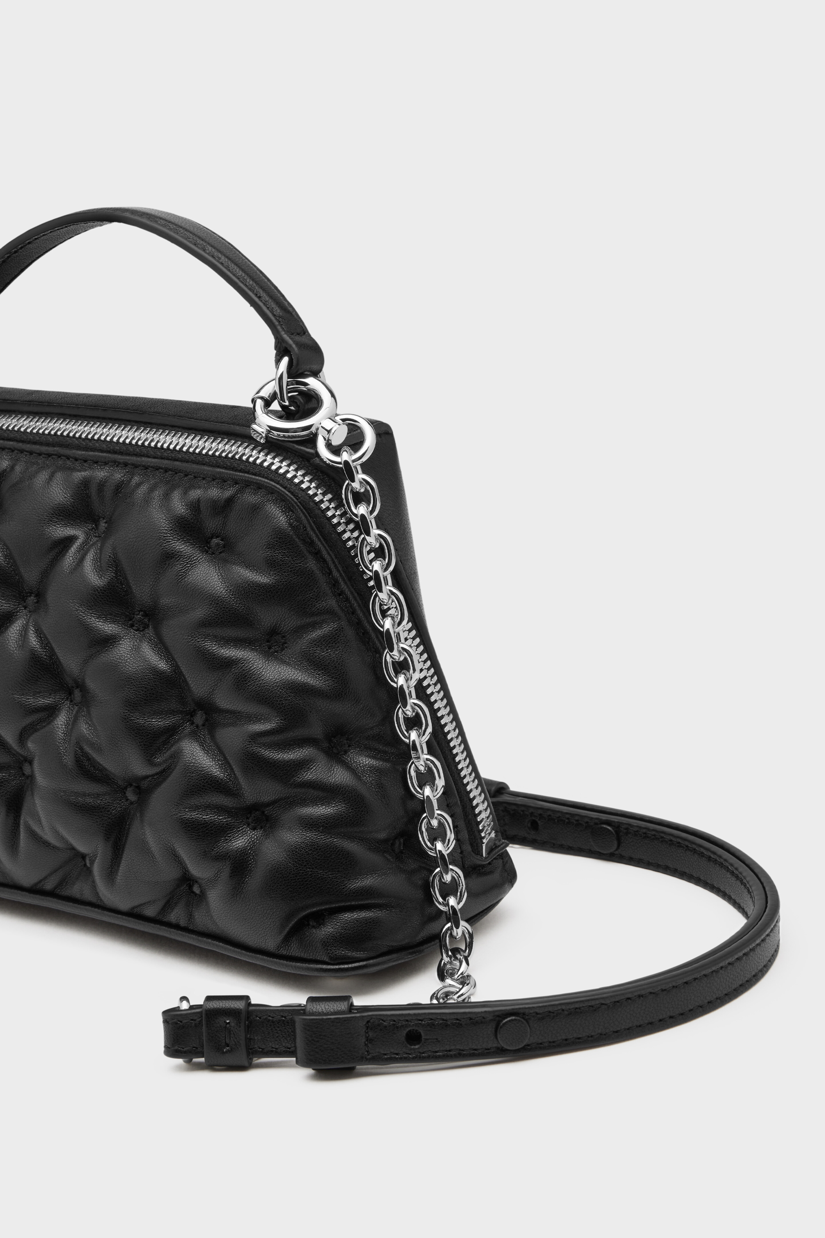 GLAM SLAM EMBROIDERY TRAPEZOID BAG