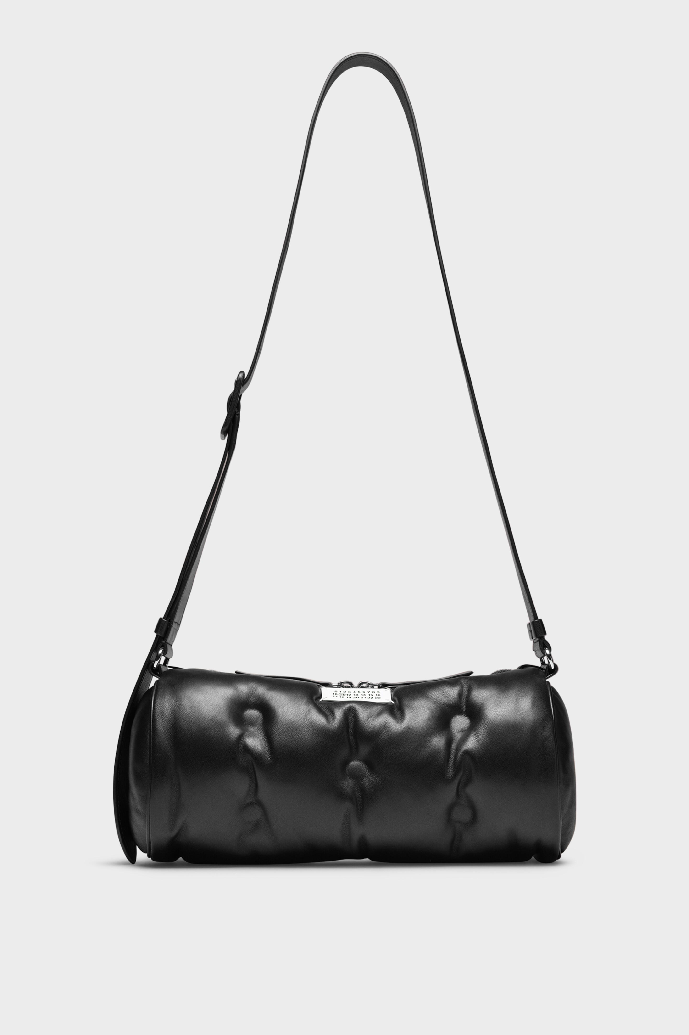 Black Leather Glam Slam Pillow Bag | Maison Margiela Black Leather Glam Slam Pillow Bag | Maison Margiela