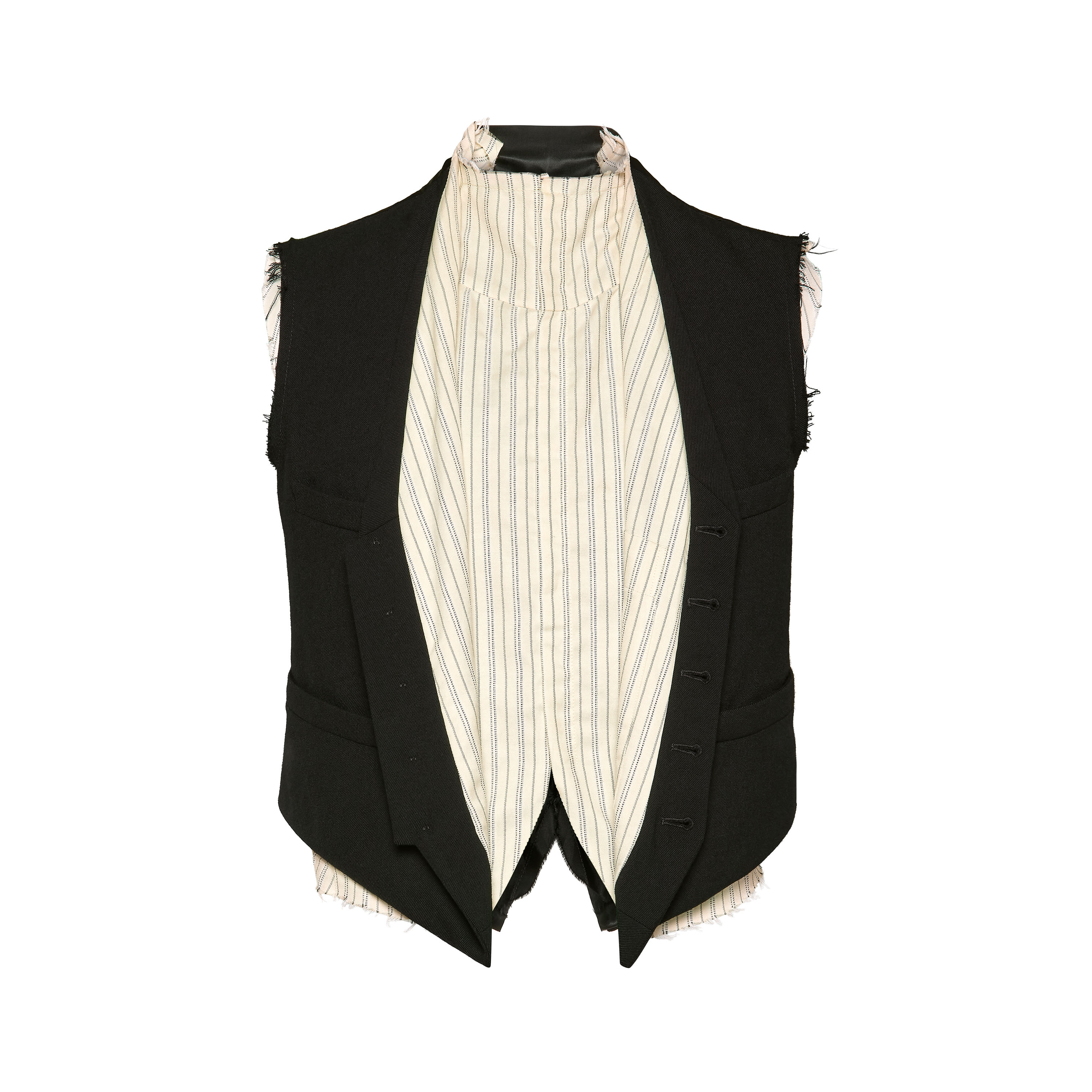 Anonymity of the lining waistcoat