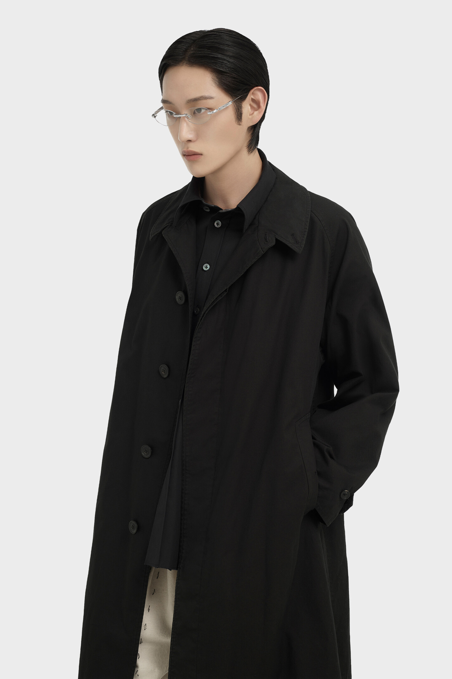 Silver Metal Glasses x Gentle Monster | Maison Margiela