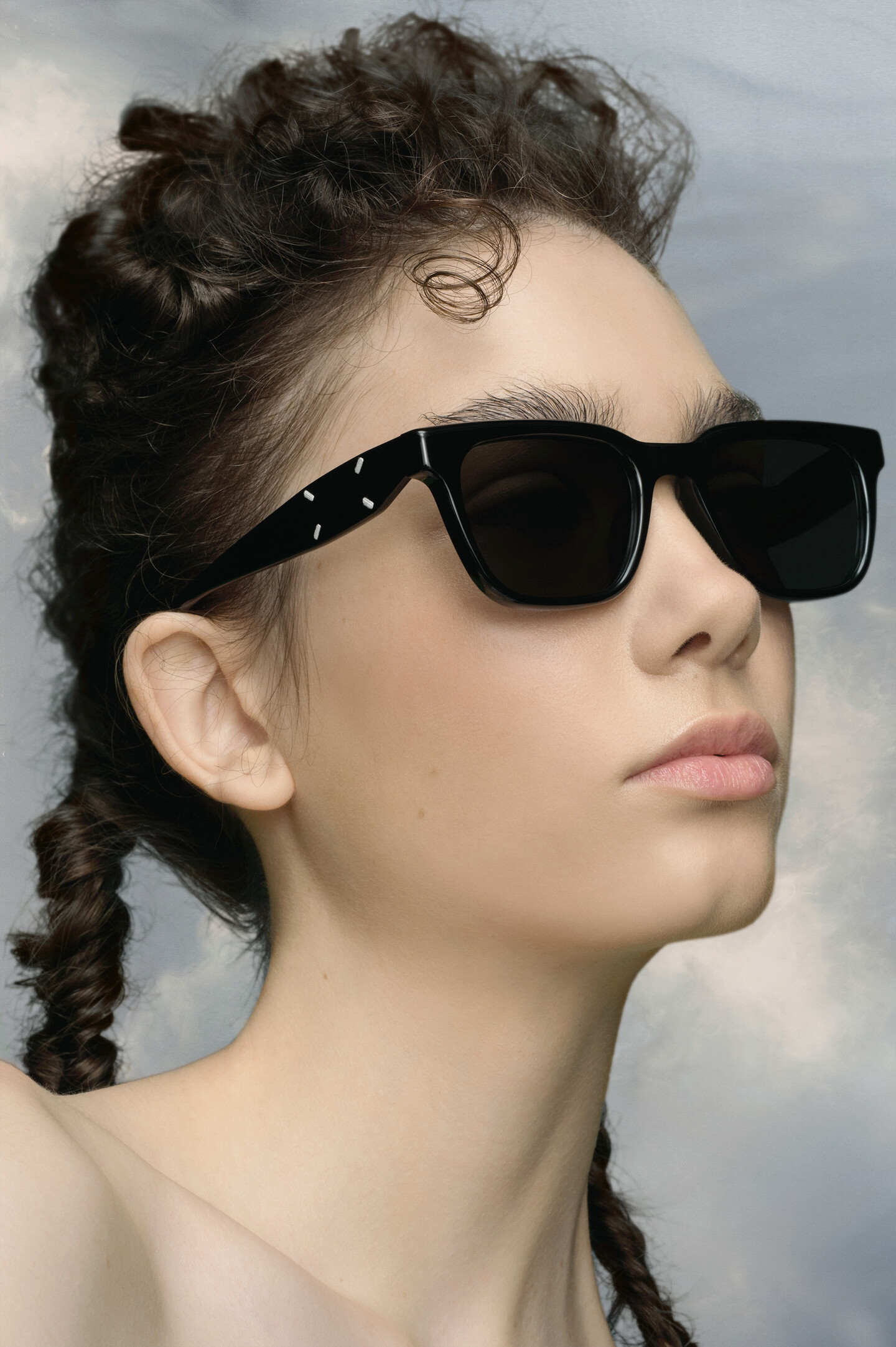 GENTLE MONSTER × Maison Margiela MM110 Black Glasses MM x Gentle Monster Mm110 | Maison Margiela