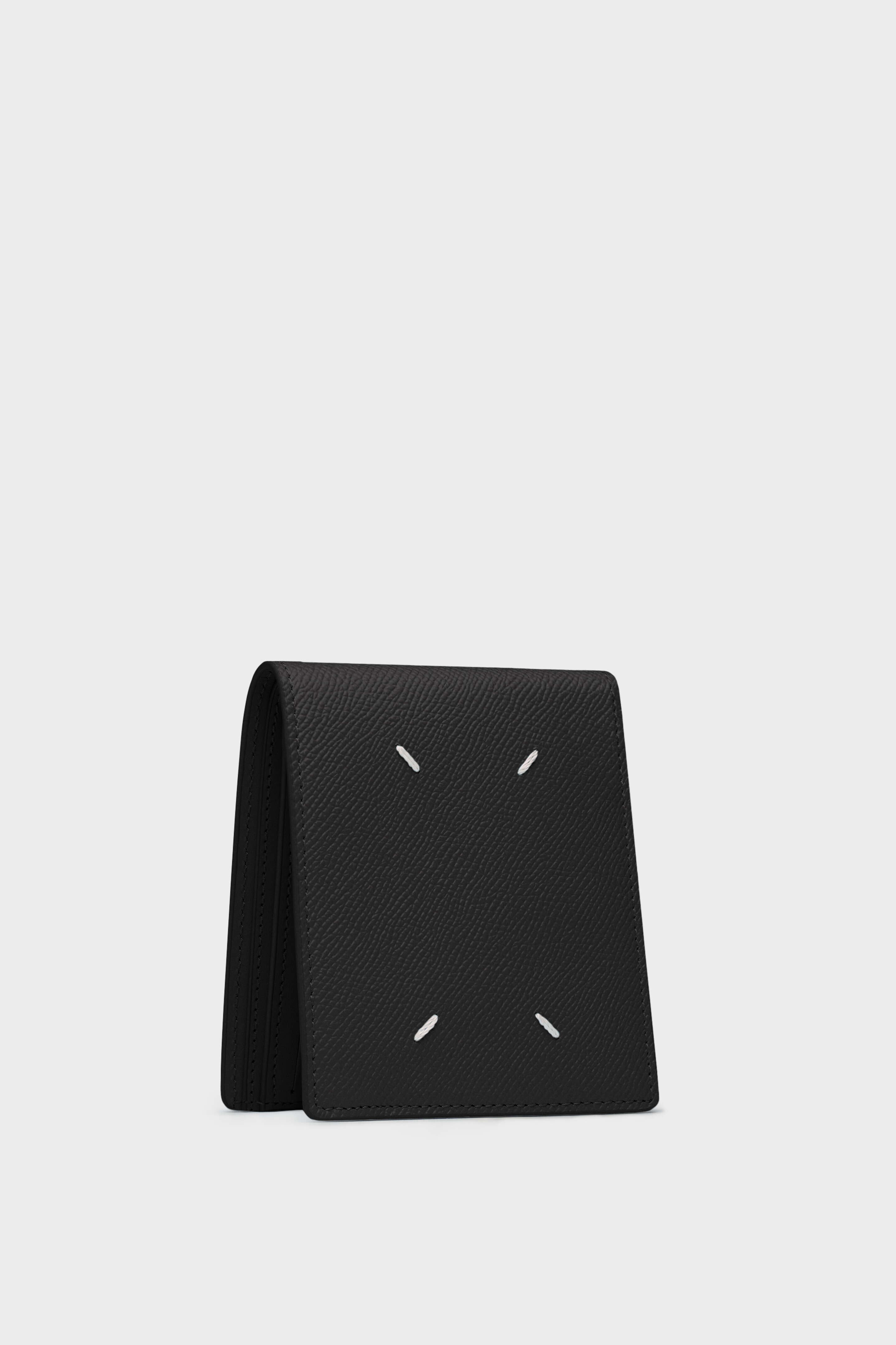 Black Leather Cardholder Wallet | Maison Margiela