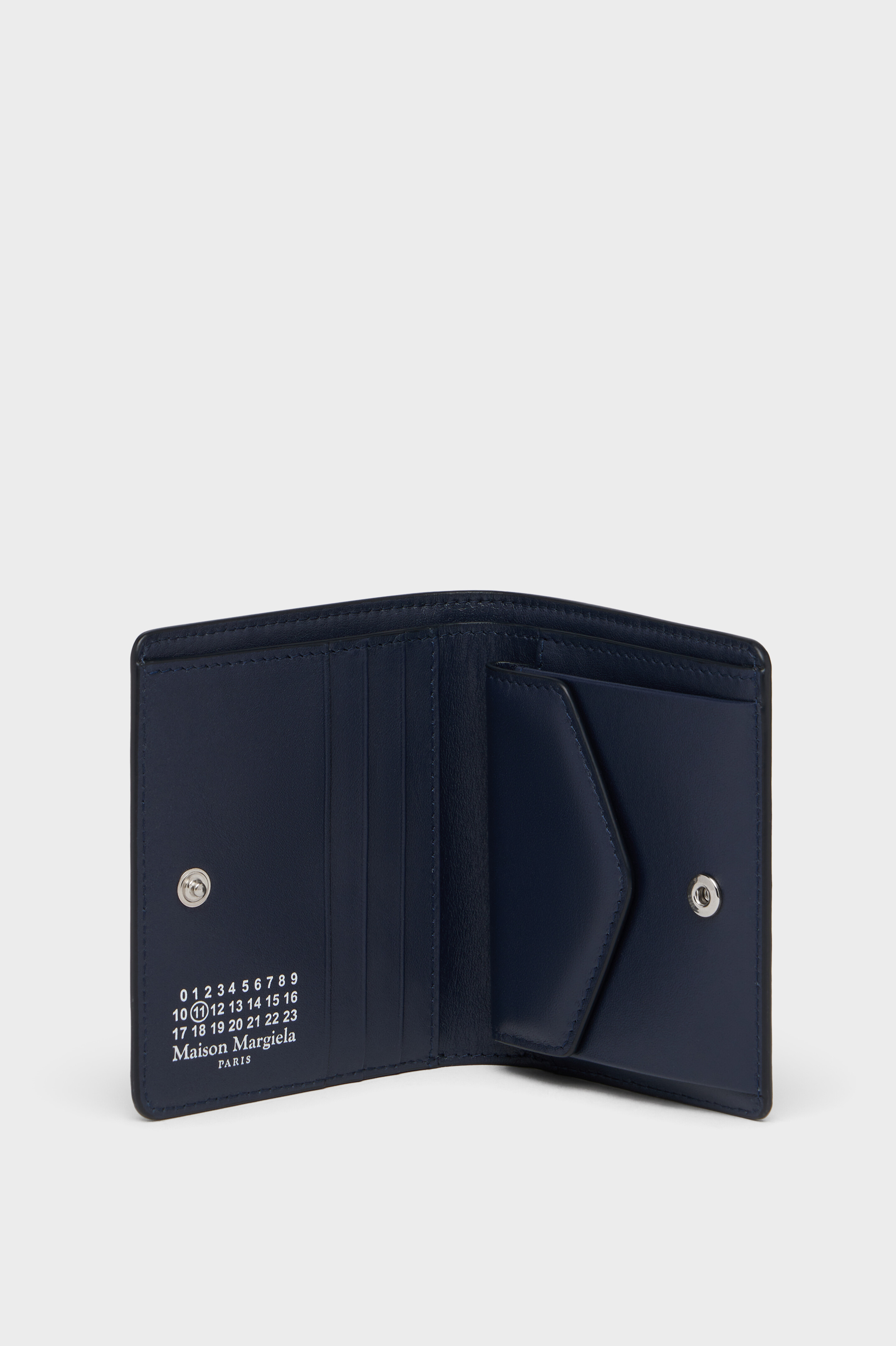 4ステッチ 二つ折り ウォレット ブルー | Maison Margiela公式
