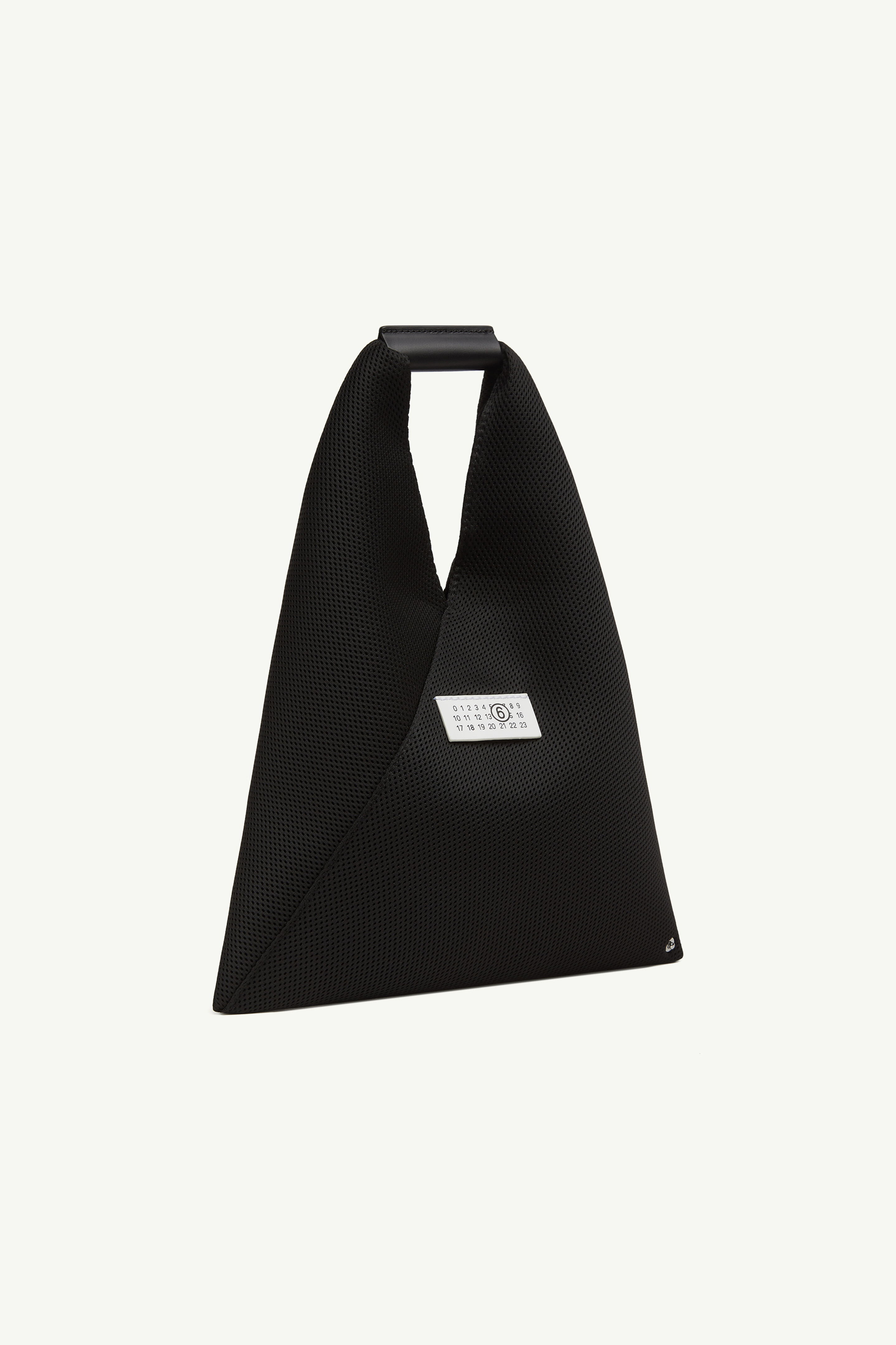 Black Small Japanese Bag In Mesh | MM6