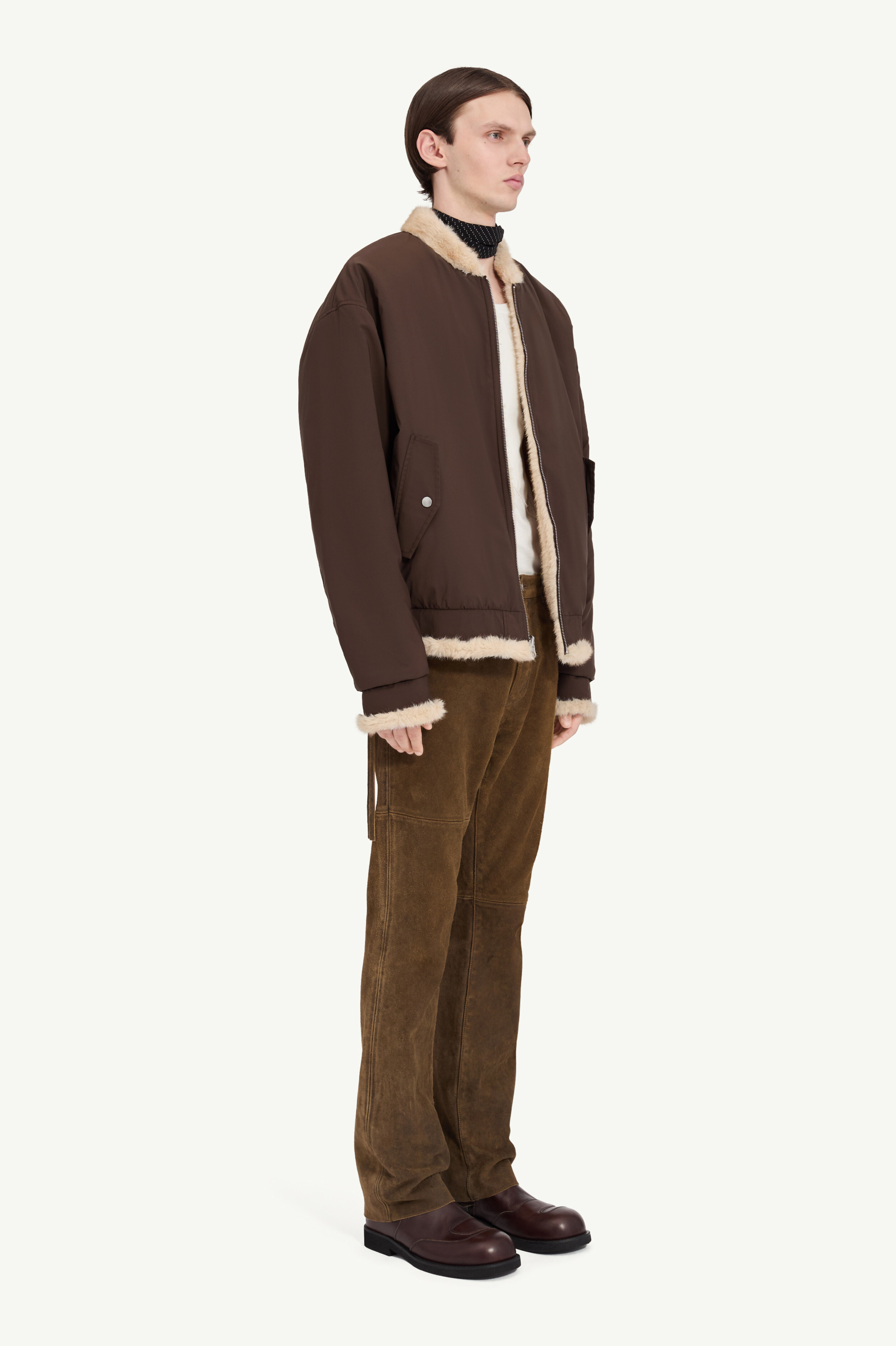Men's Padded Bomber Jacket | MM6