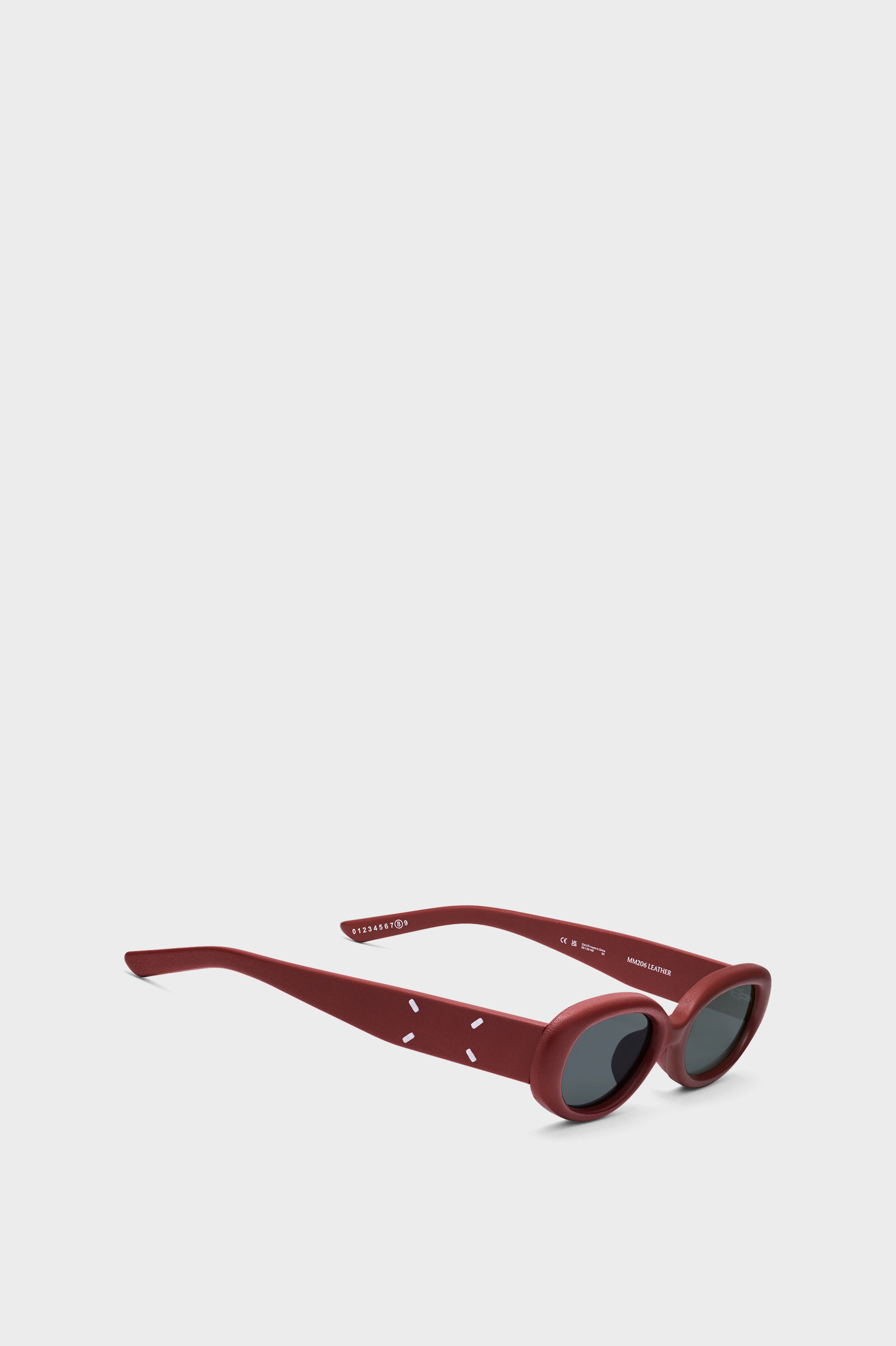 Red MM X Gentle Monster MM206 LEATHER LR1 | Maison Margiela Official