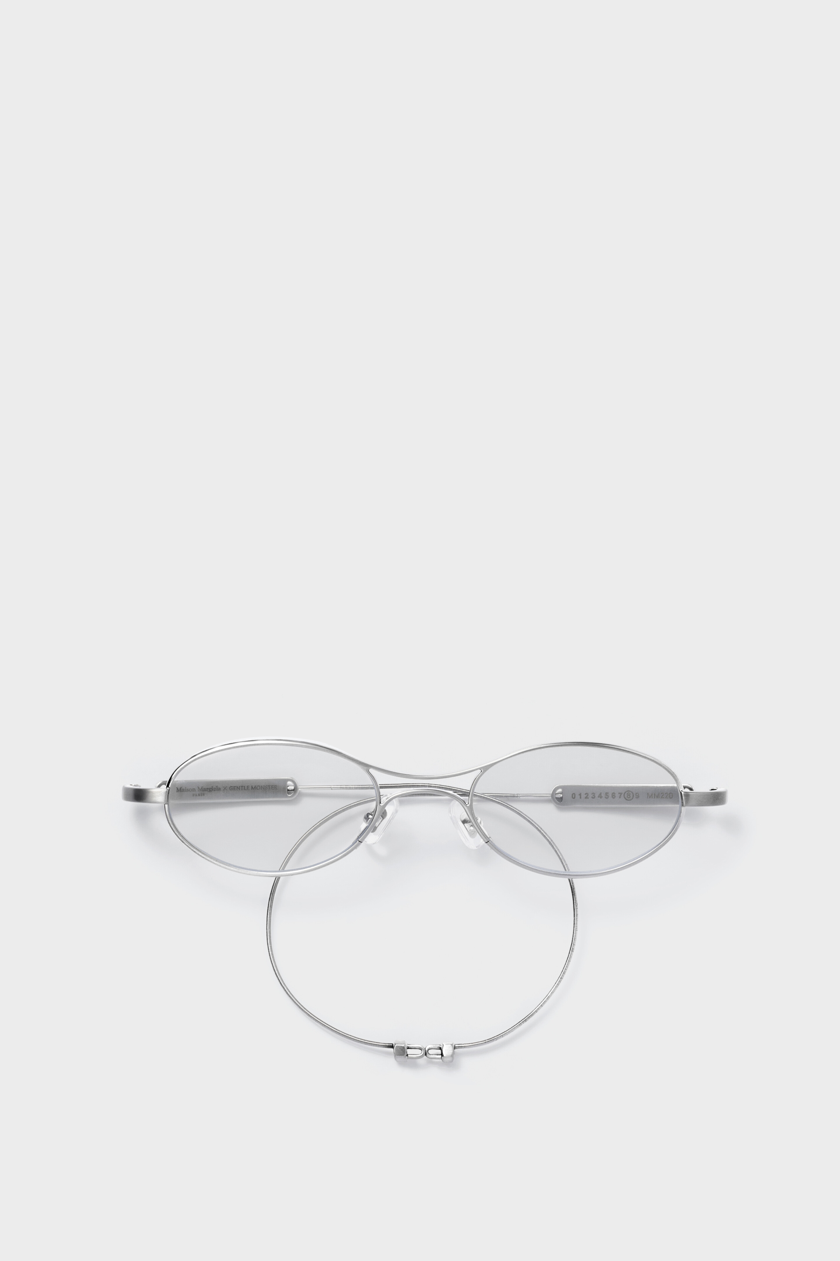 Silver Rimless Glasses x Gentle Monster​ | Maison Margiela