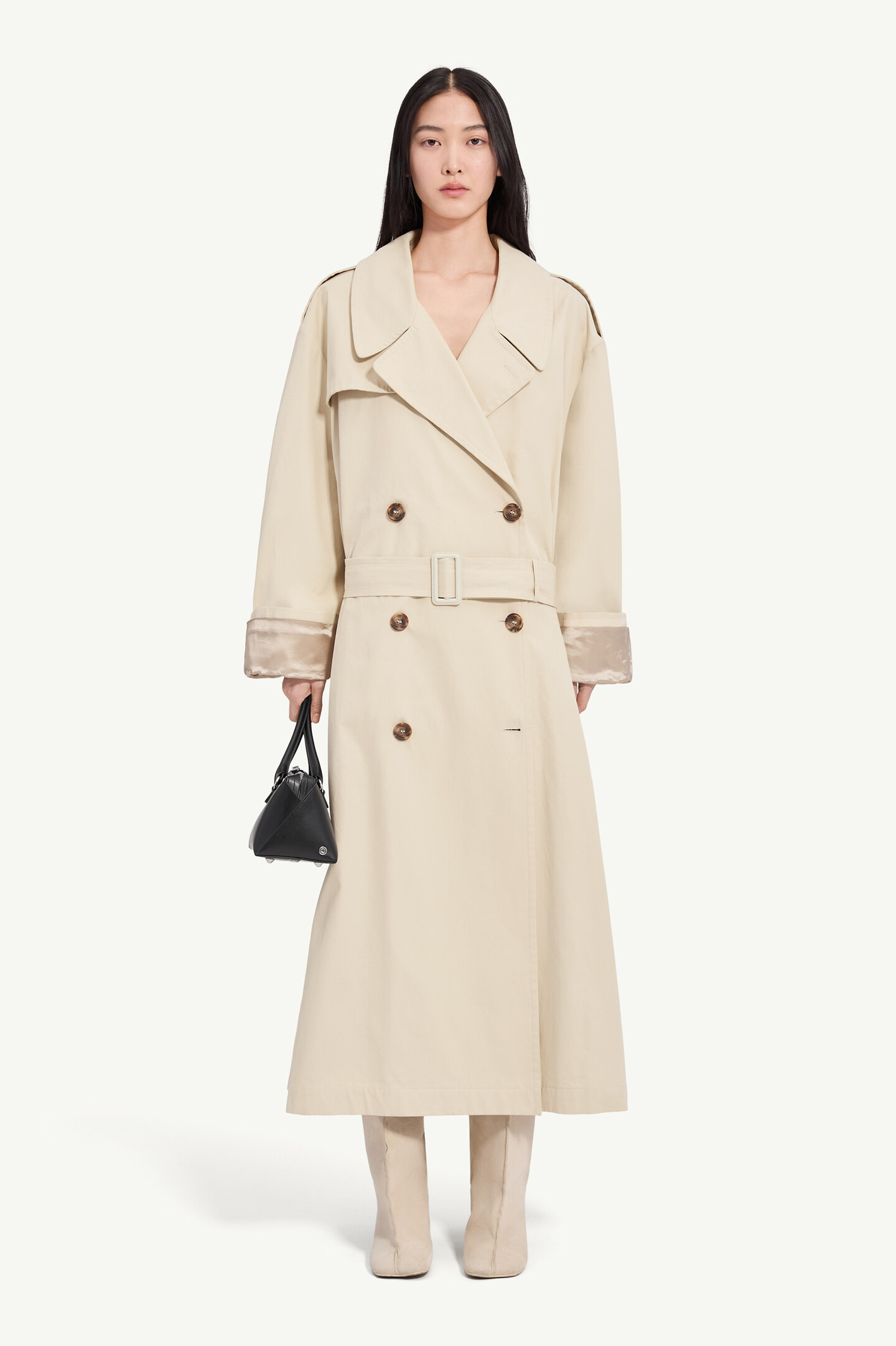 ジャケット・アウター Maison Margiela Cotton Twill Trench Coat Cotton twill trench coat