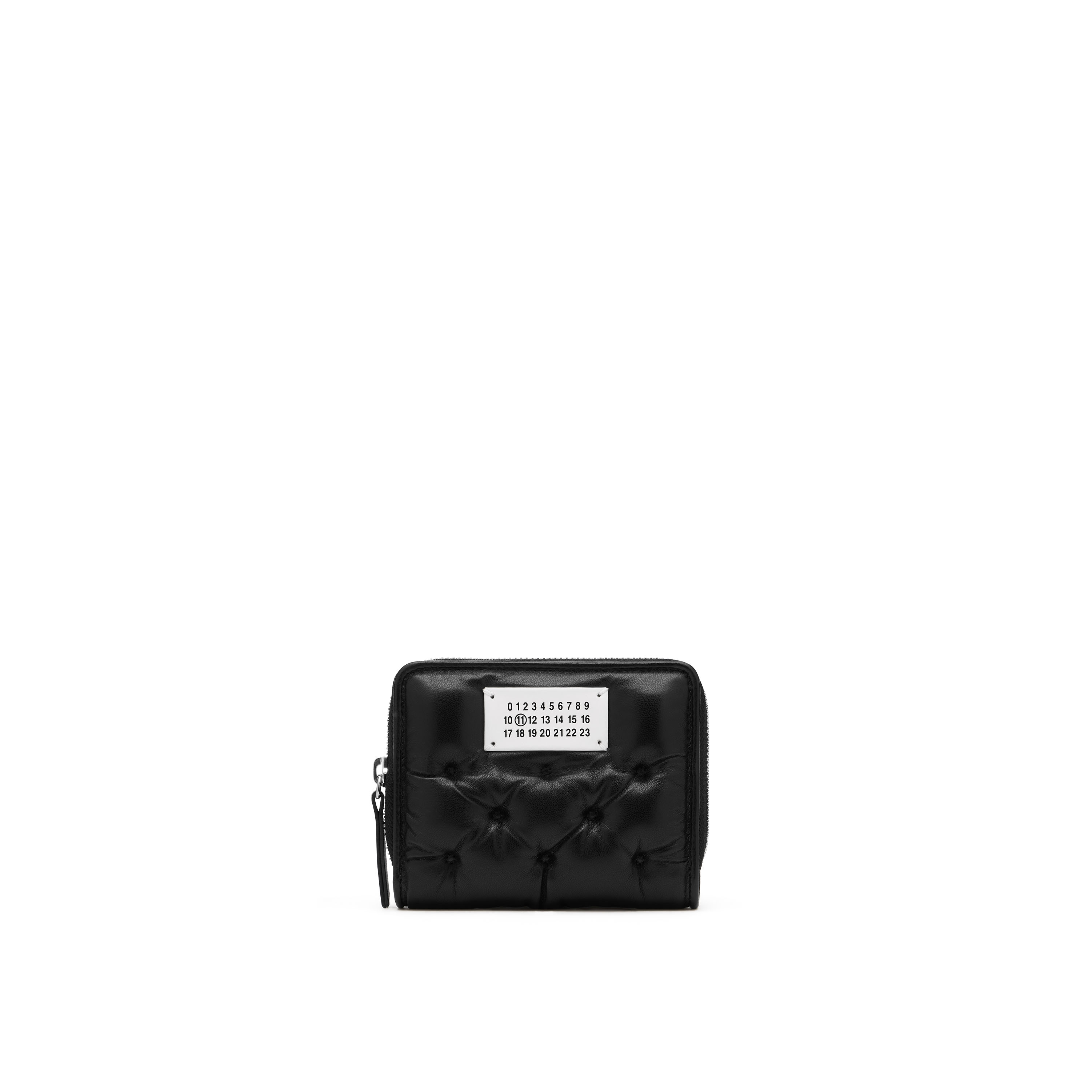 Black Glam Slam Embroidered Wallet Small | Maison Margiela Official