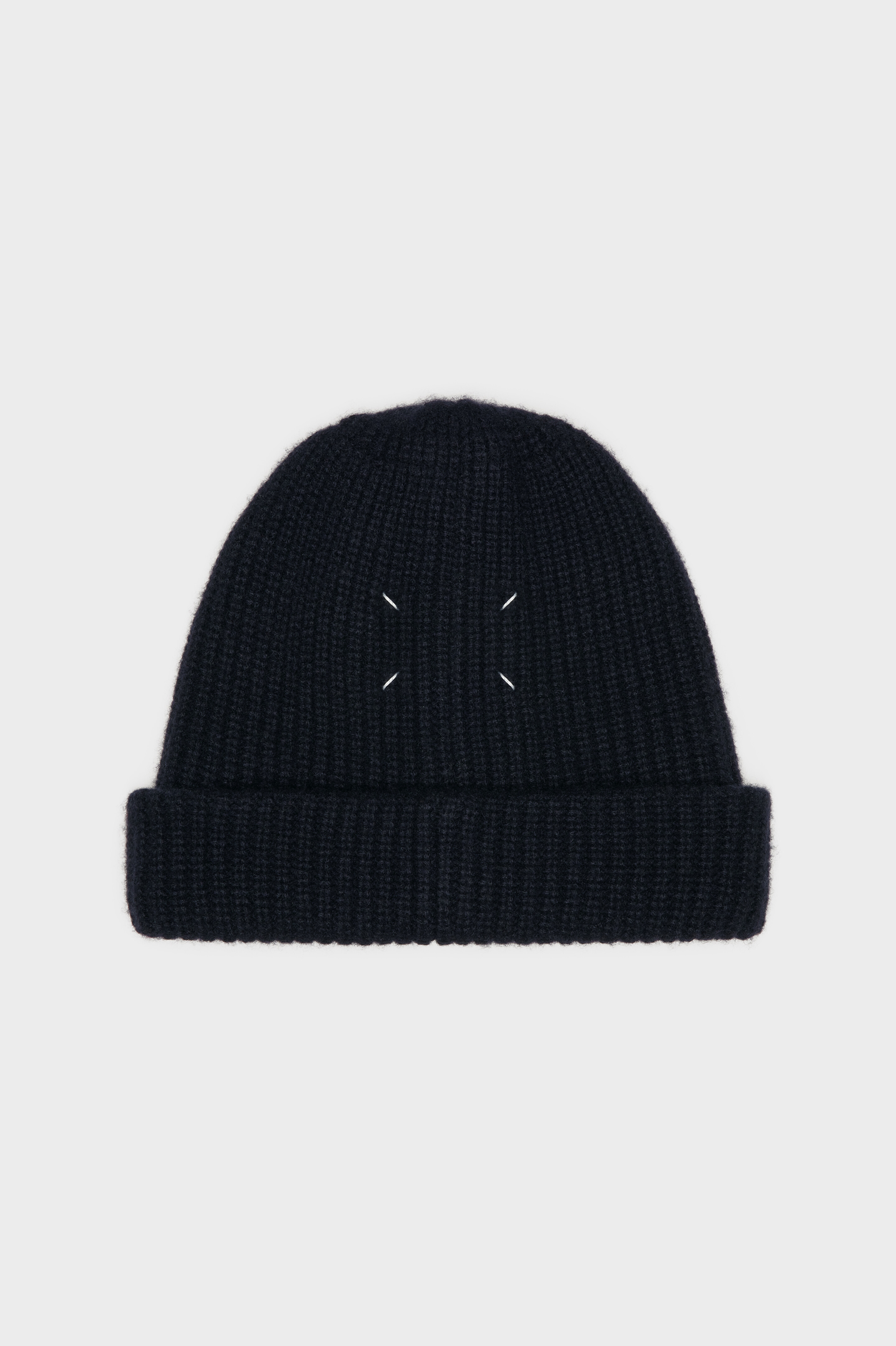 Men's Blue Cashmere Beanie | Maison Margiela
