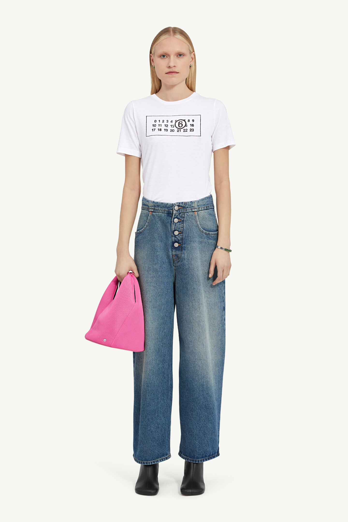 Light Blue Straight Leg Jeans | Maison Margiela