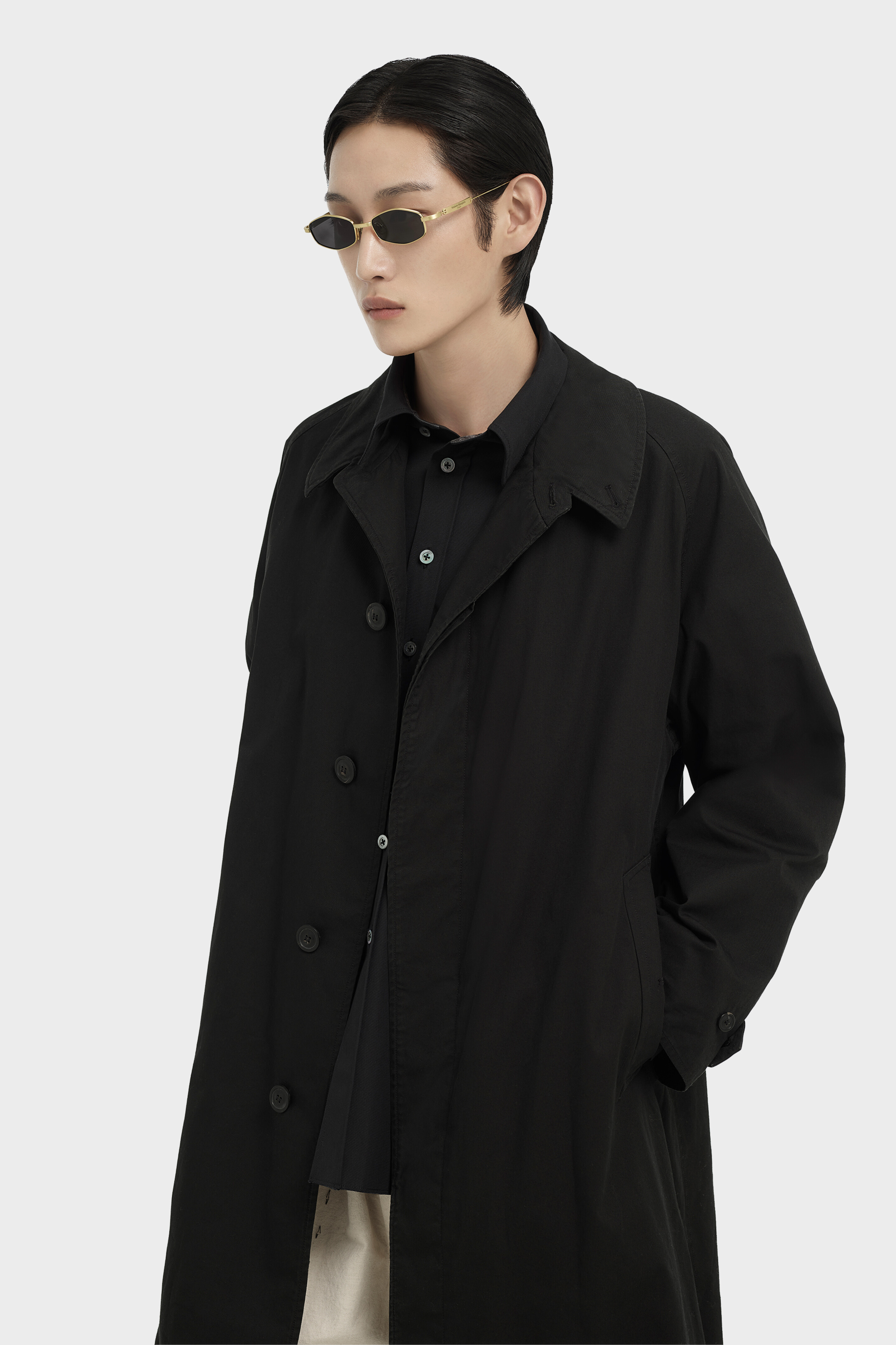 Geometric Gold Sunglasses x Gentle Monster​ | Maison Margiela