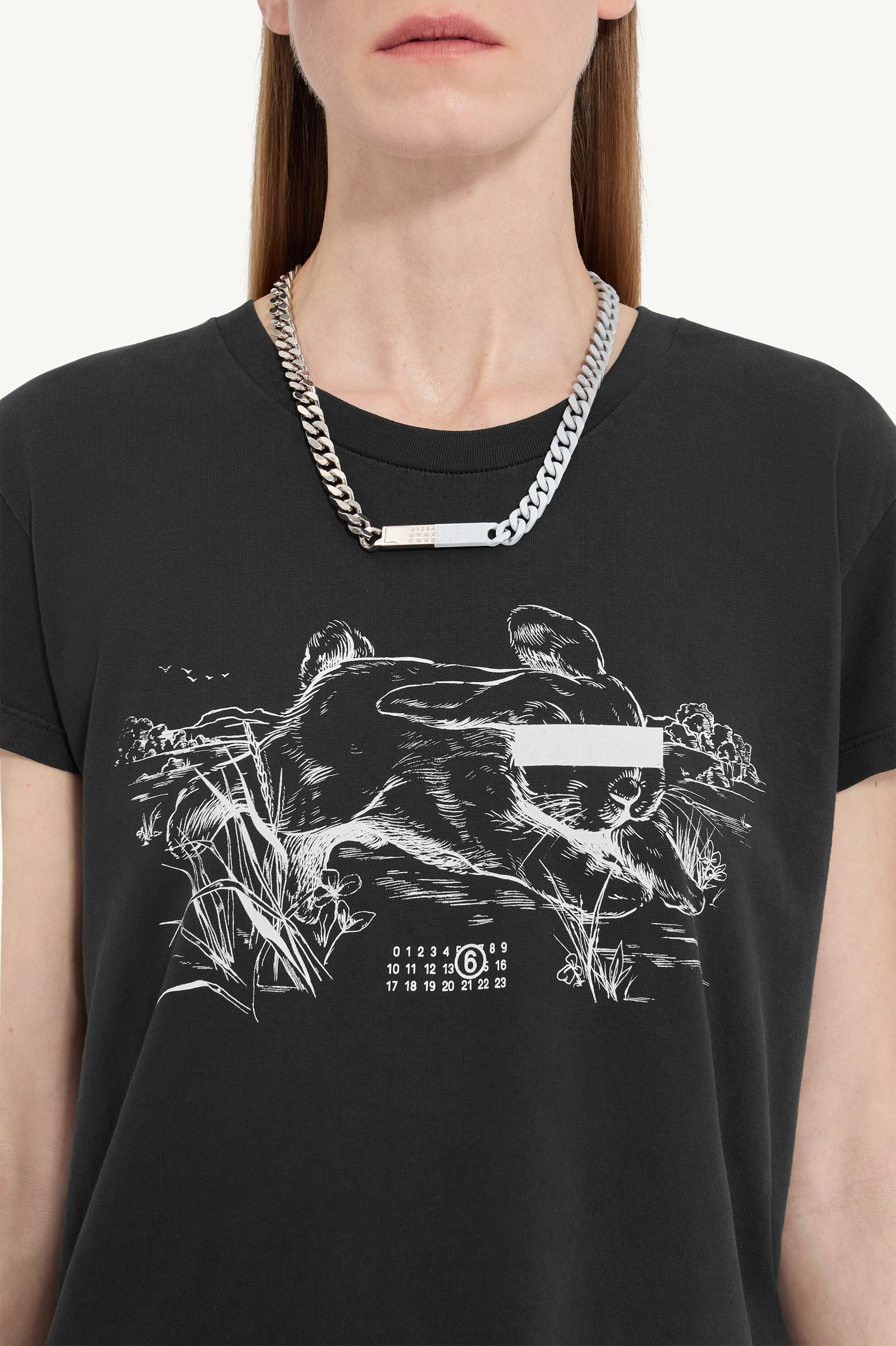 Rabbit Print T-shirt