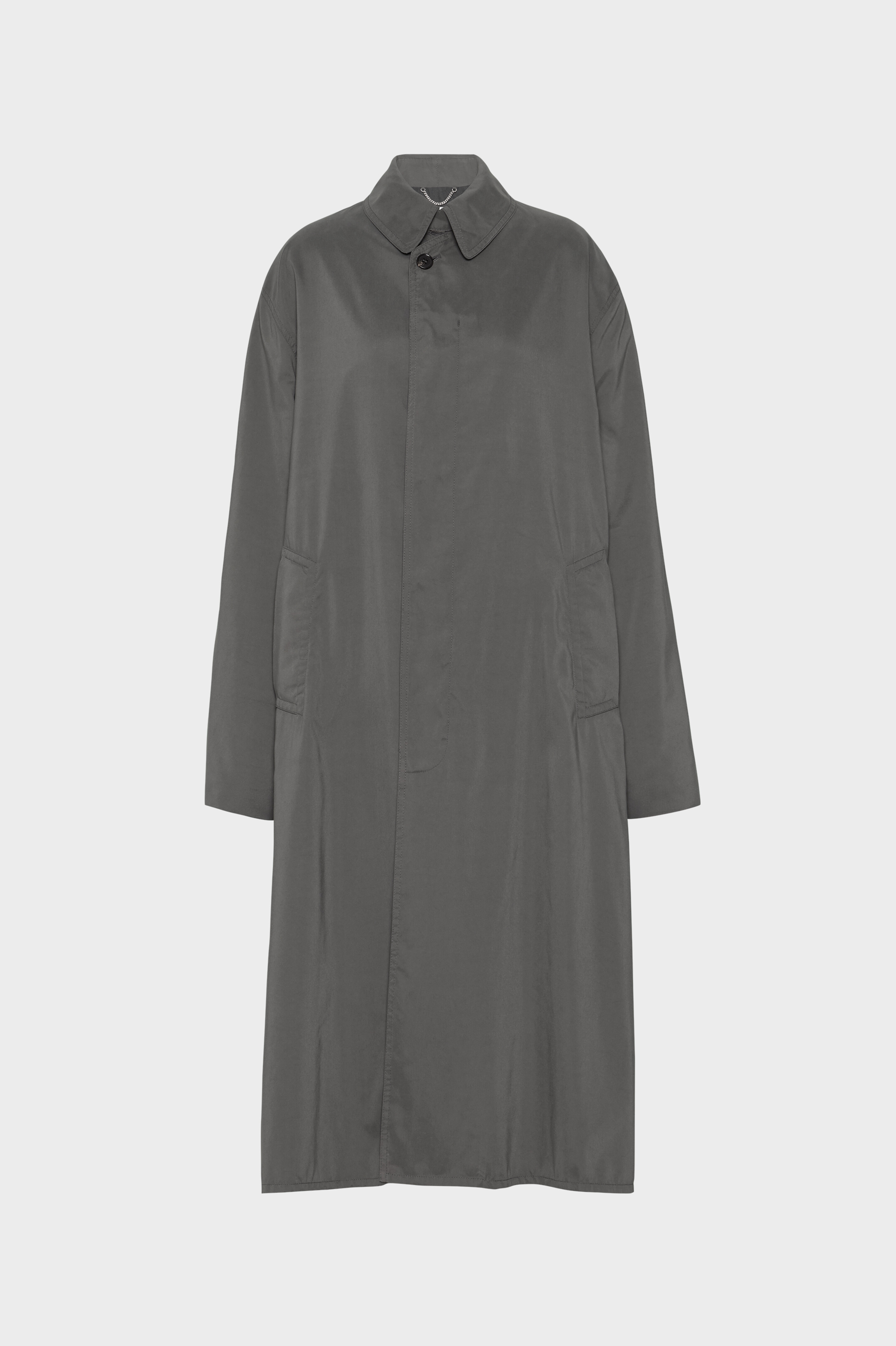 PEACHED TRENCH COAT