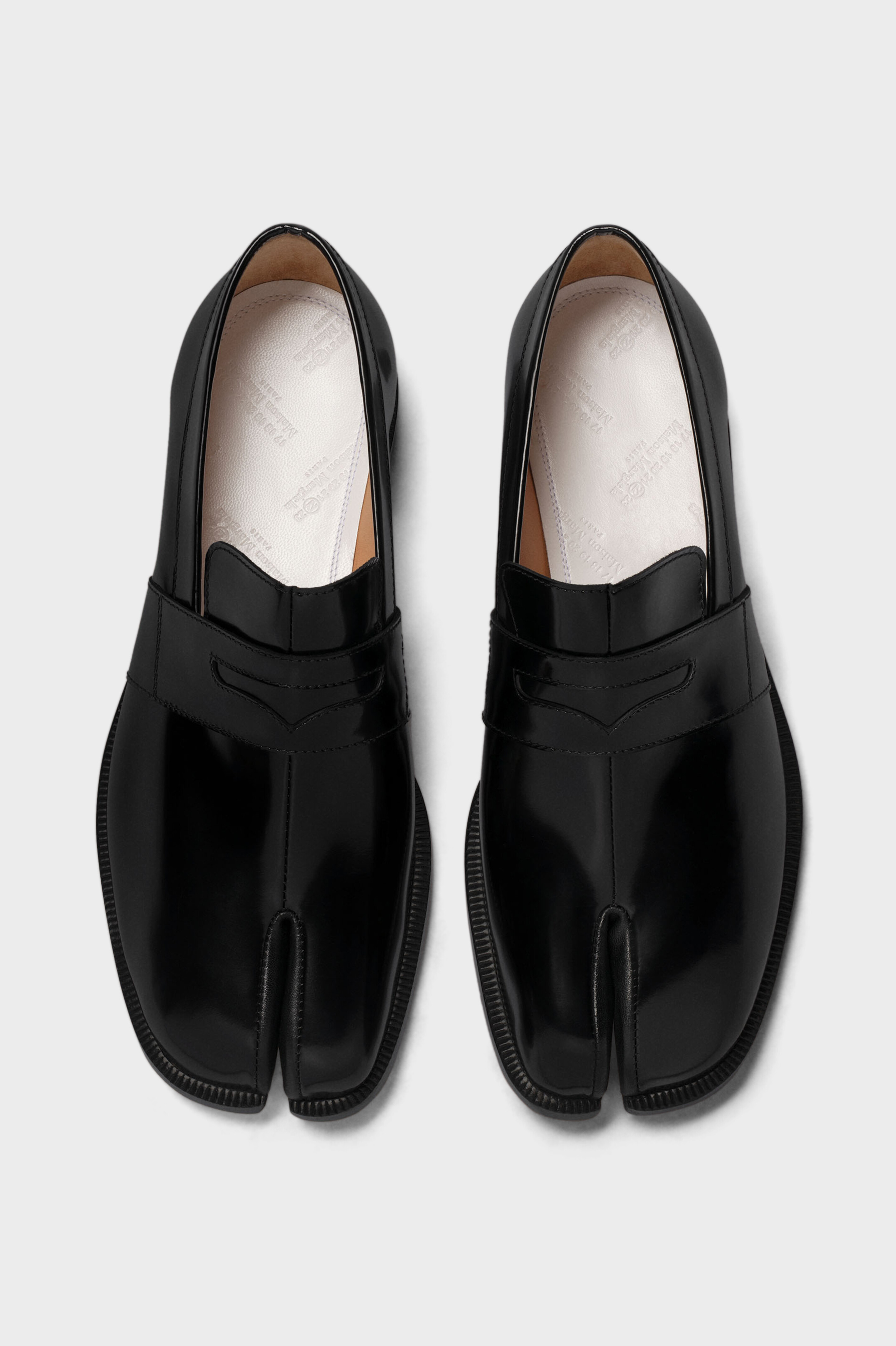 Black Tabi loafers | Maison Margiela Official