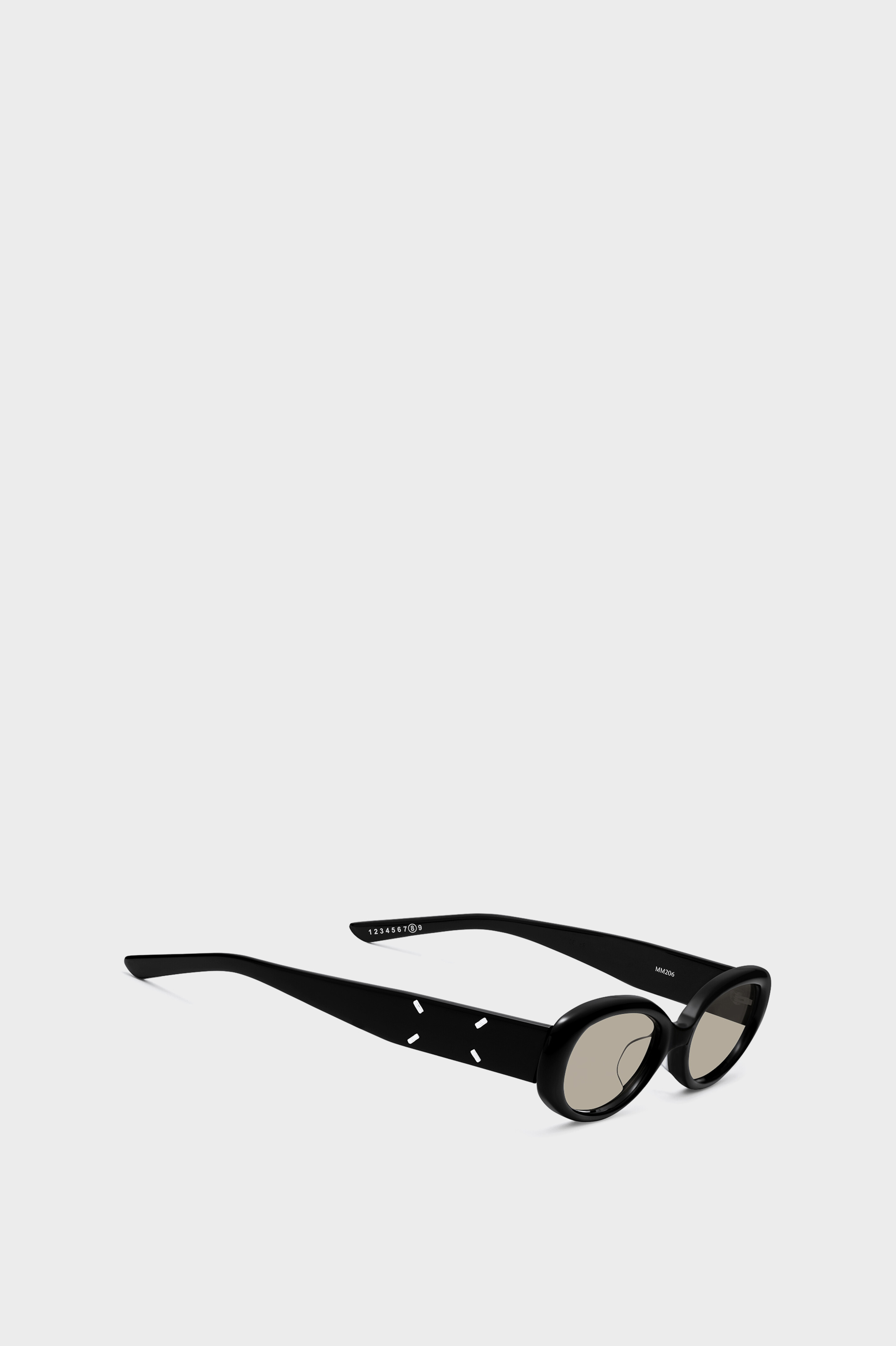 Black MM X Gentle Monster MM206 01(BR) | Maison Margiela Official