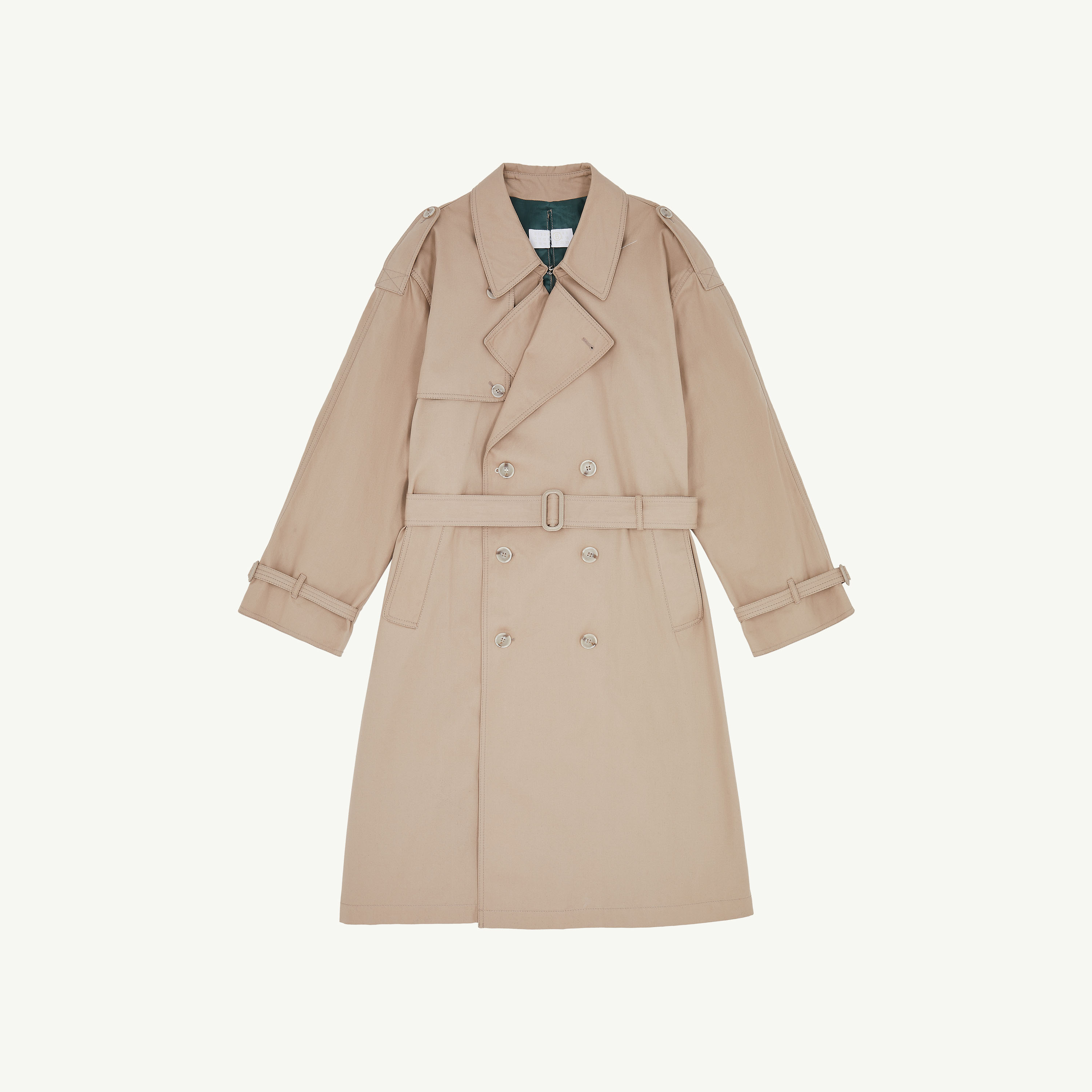 Sand Twist Double-breasted Trench Coat | Maison Margiela
