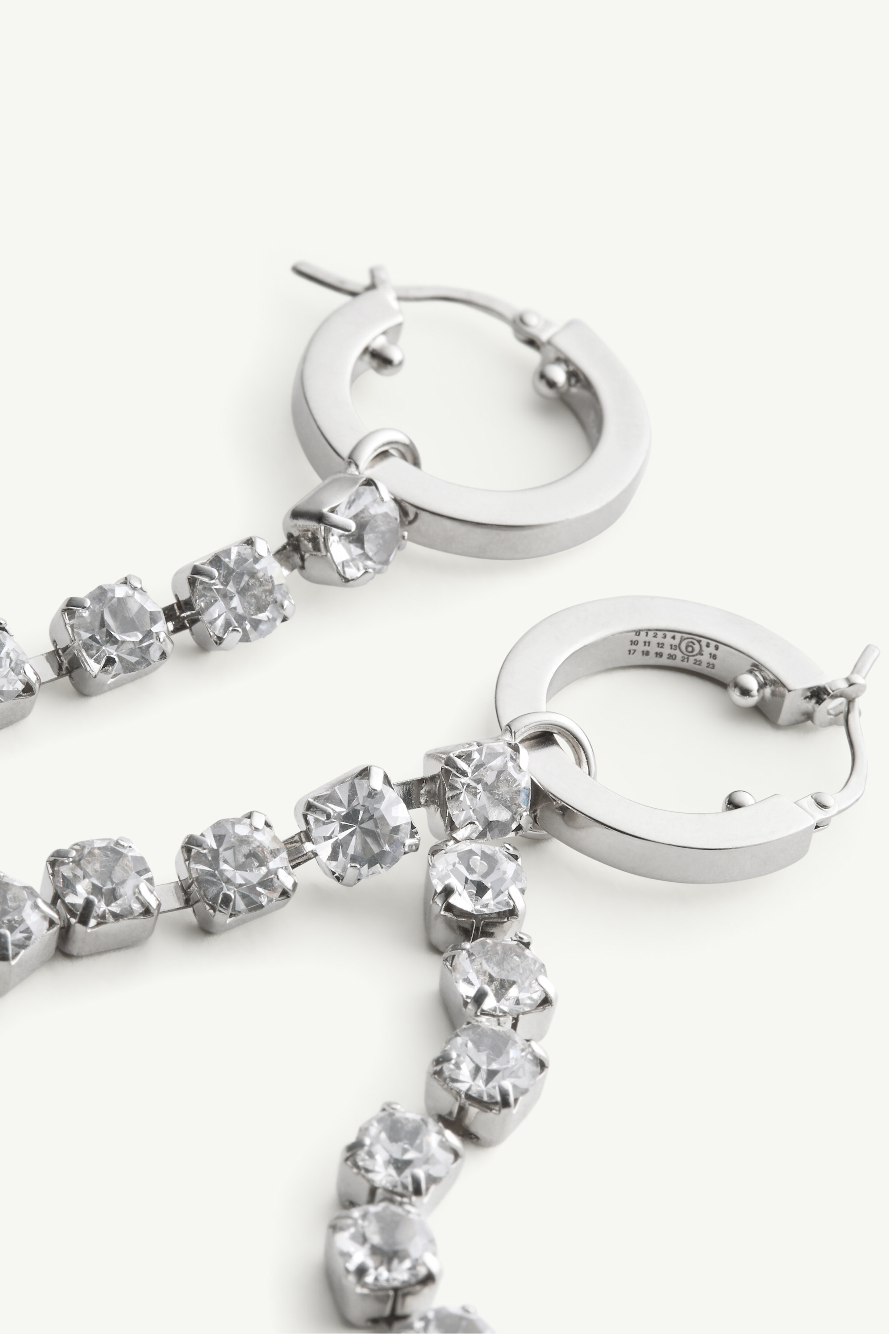 Rhinestone drop earrings 3