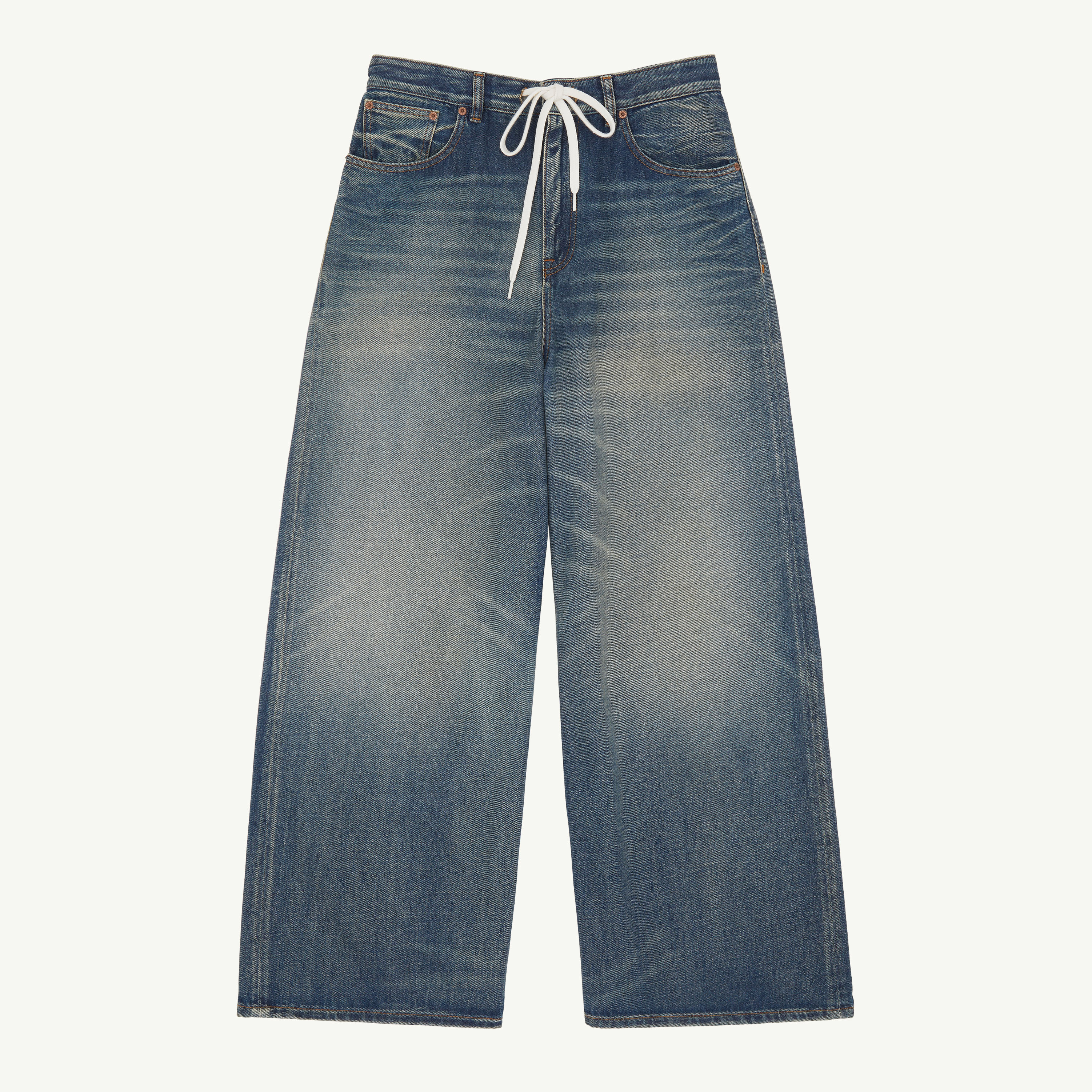 Women's Extra Wide-Leg Jeans | MM6