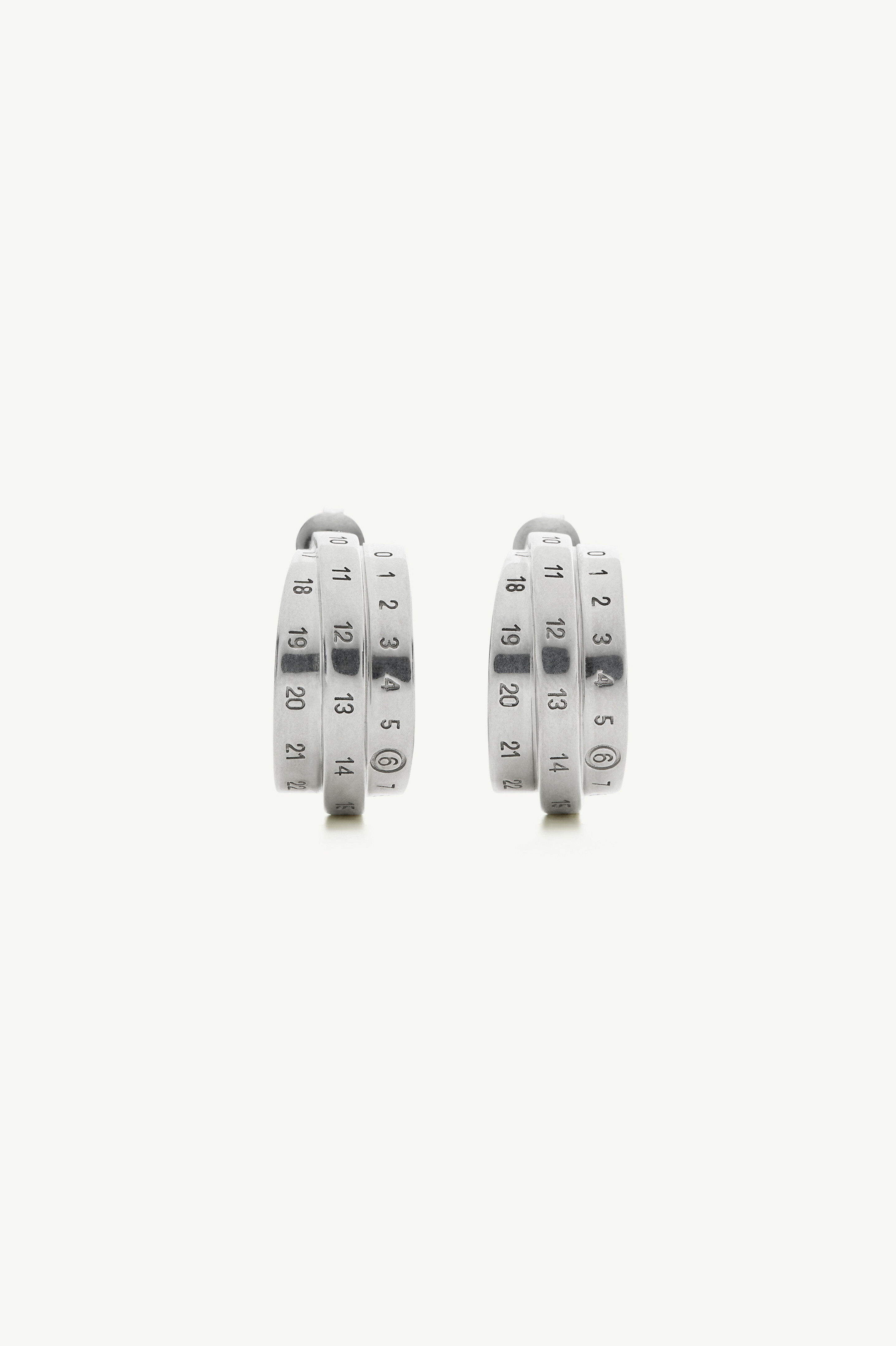 Numeric Cuff earrings