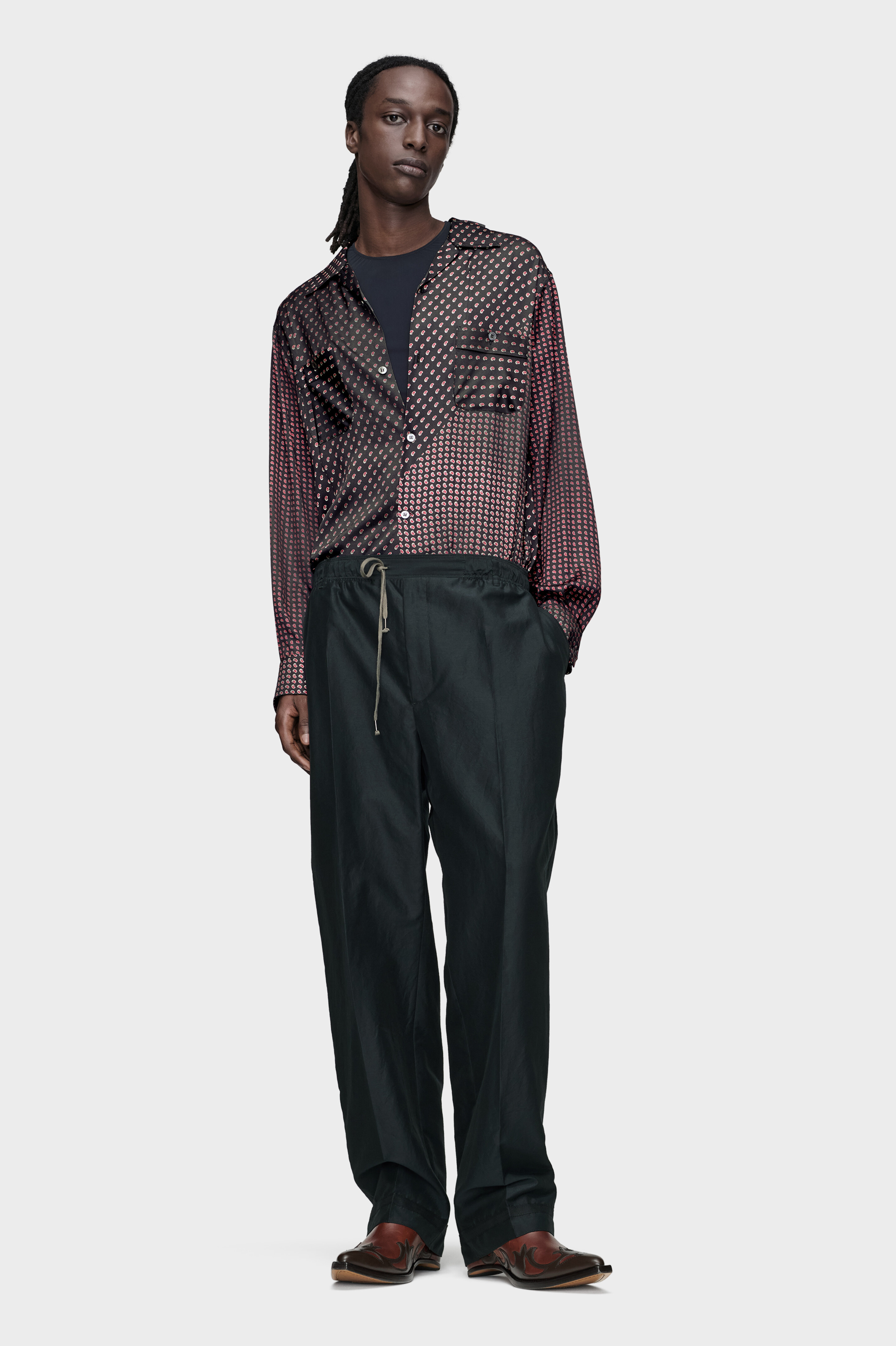 DRAWSTRING TROUSERS