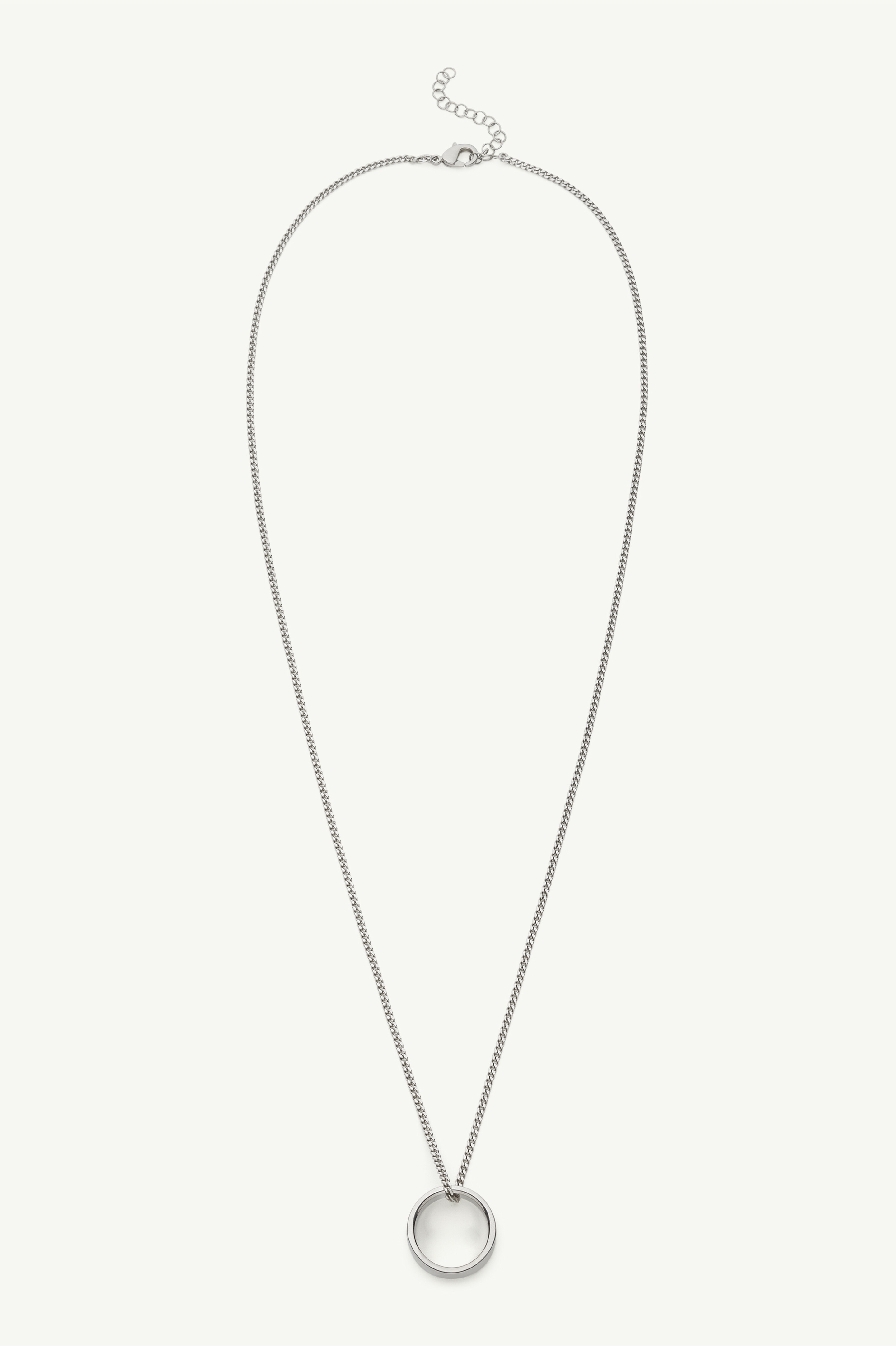 Minimal logo necklace