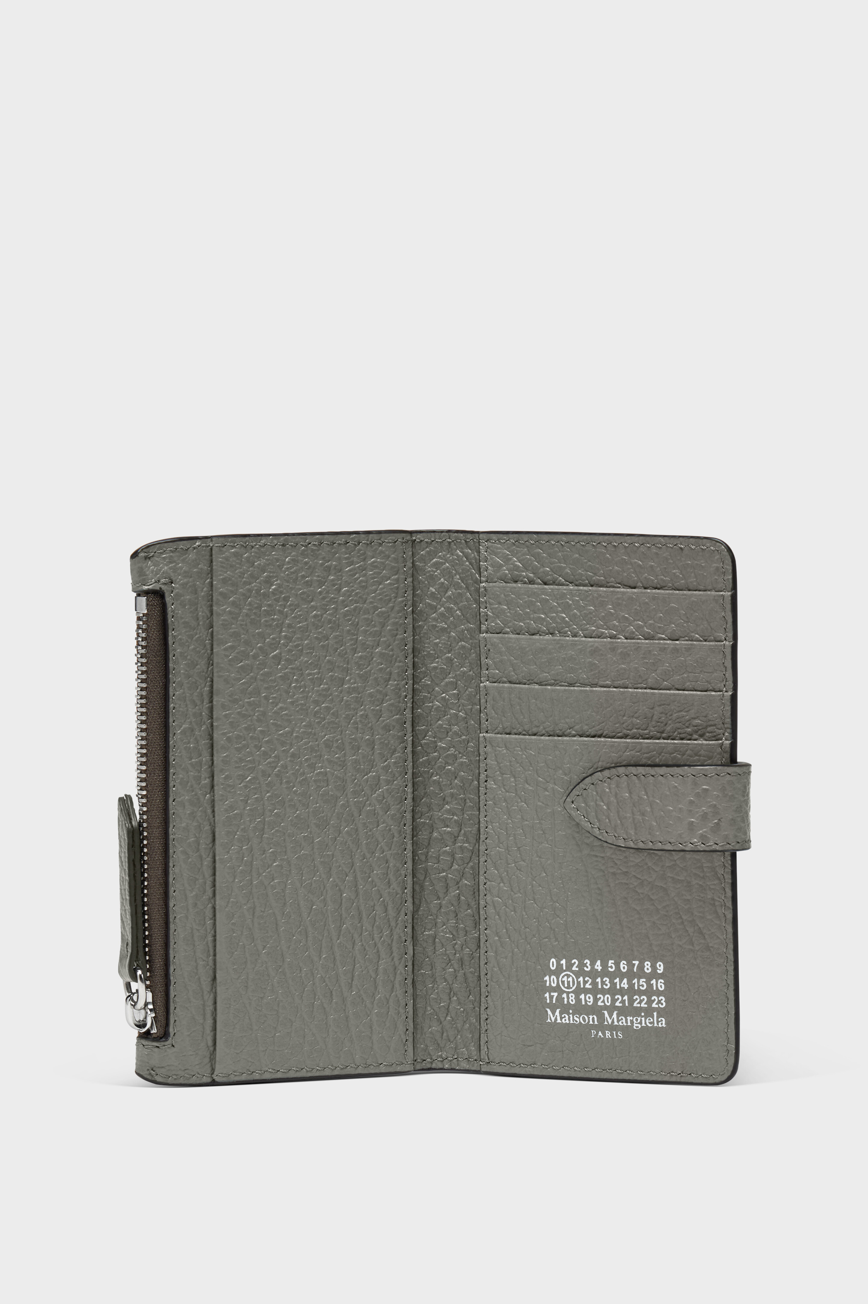 Maison Margiela グレイニー レザー ジップ ウォレット 20SS【マルジェラ】グレイニー レザー ジップ ウォレット メンズ