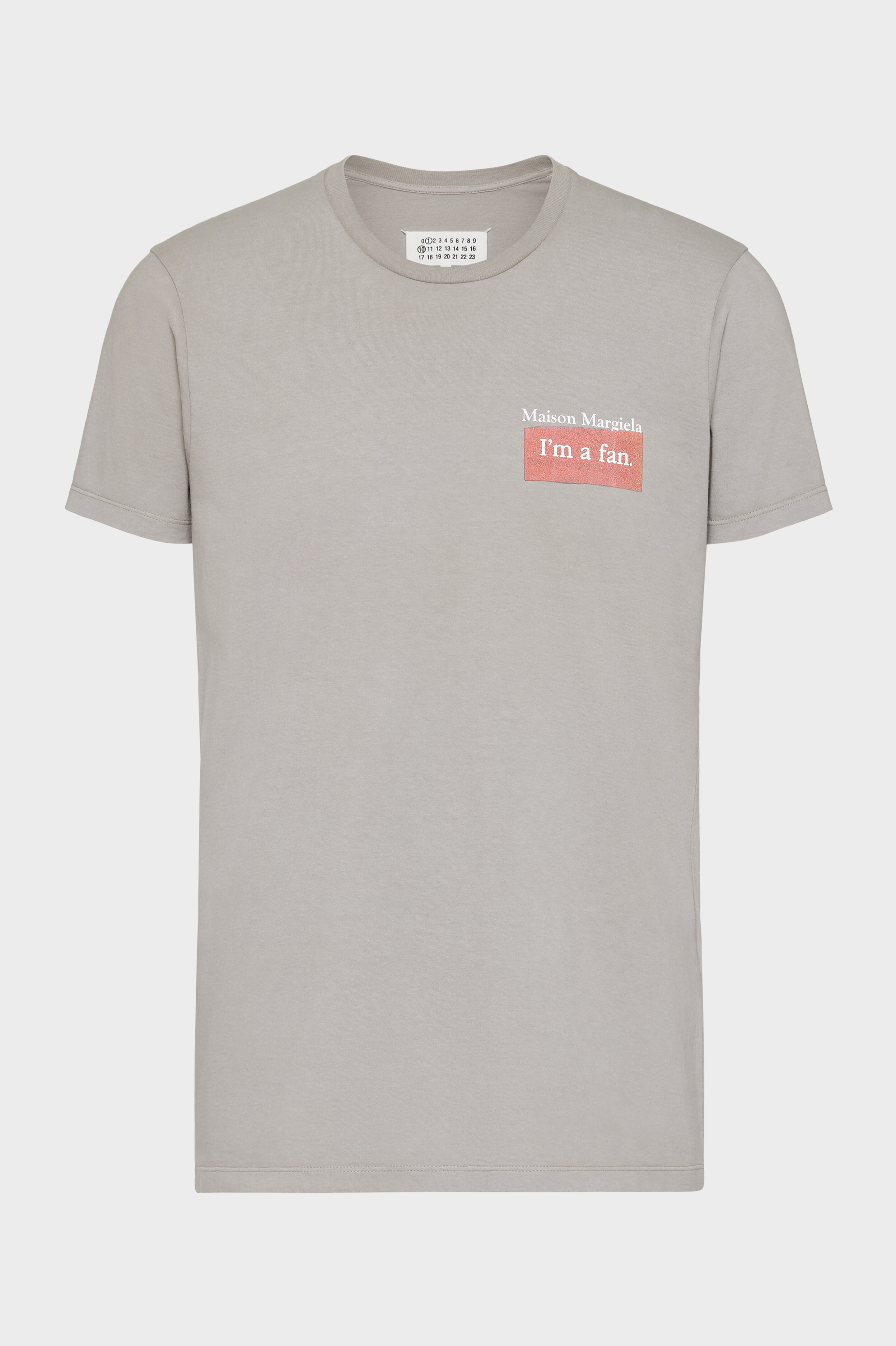 Men's Brown Cotton Crystal Hotel T-Shirt | Maison Margiela