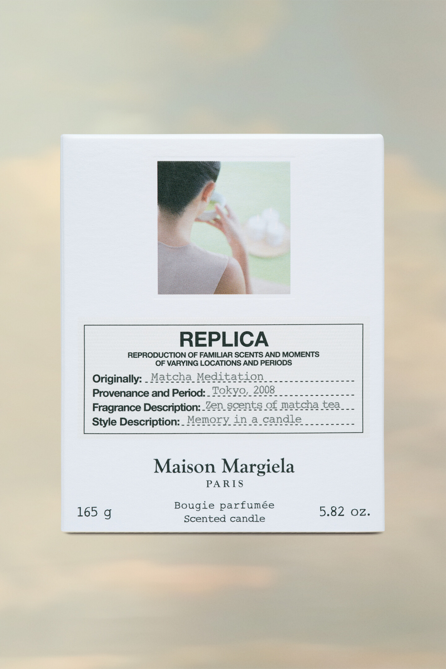 Silver Replica Matcha Meditation Candle | Maison Margiela Official