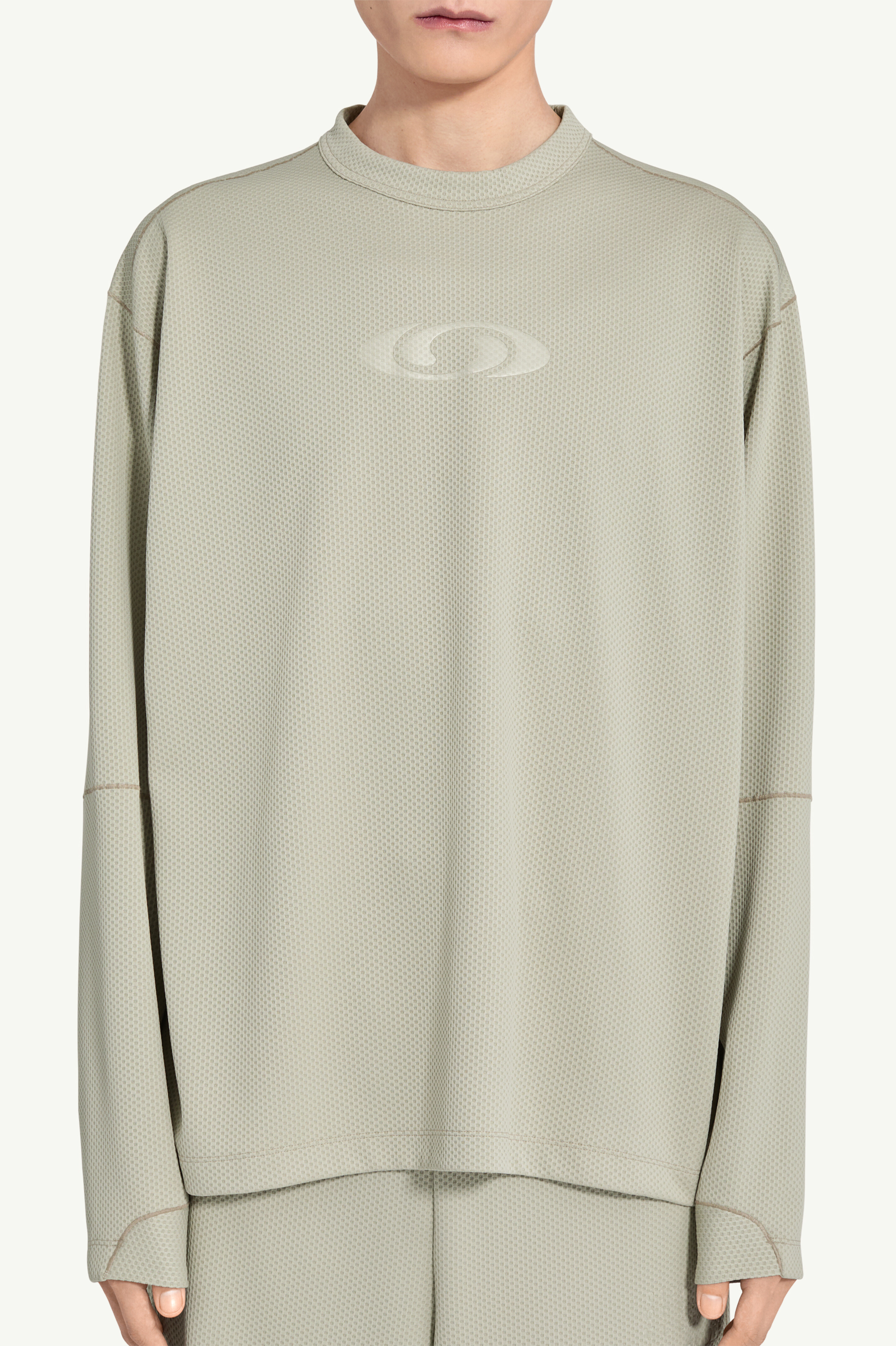 Men's MM6 x Salomon Long-Sleeve Oversize Top | MM6 | Maison Margiela