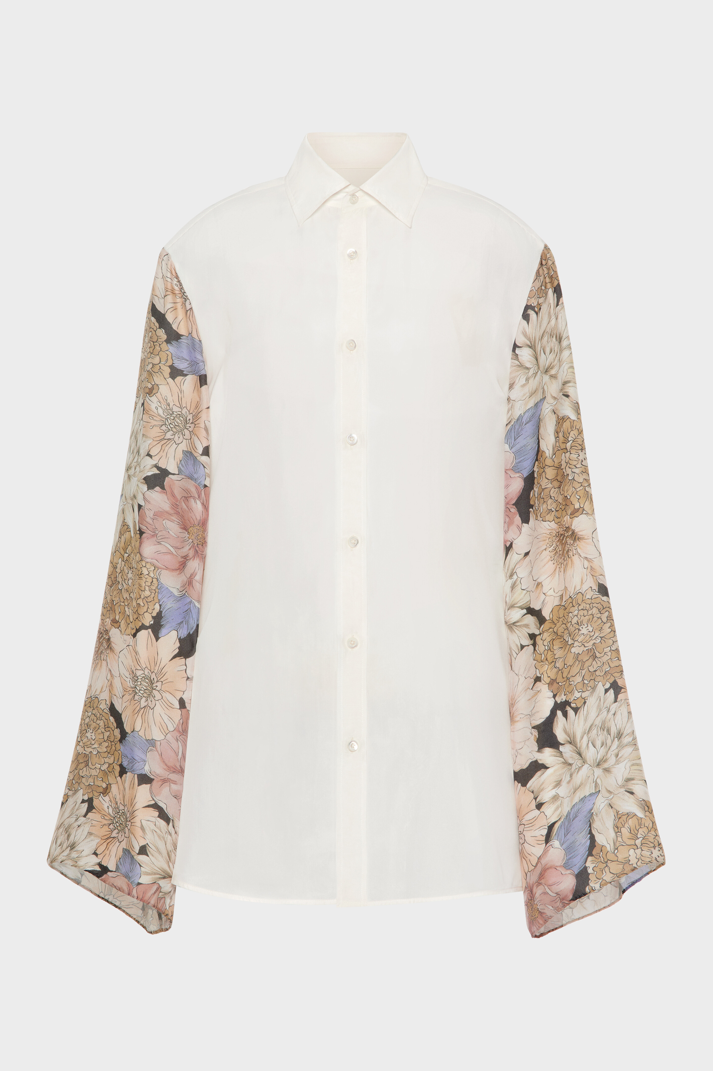Silk Floral Shirt