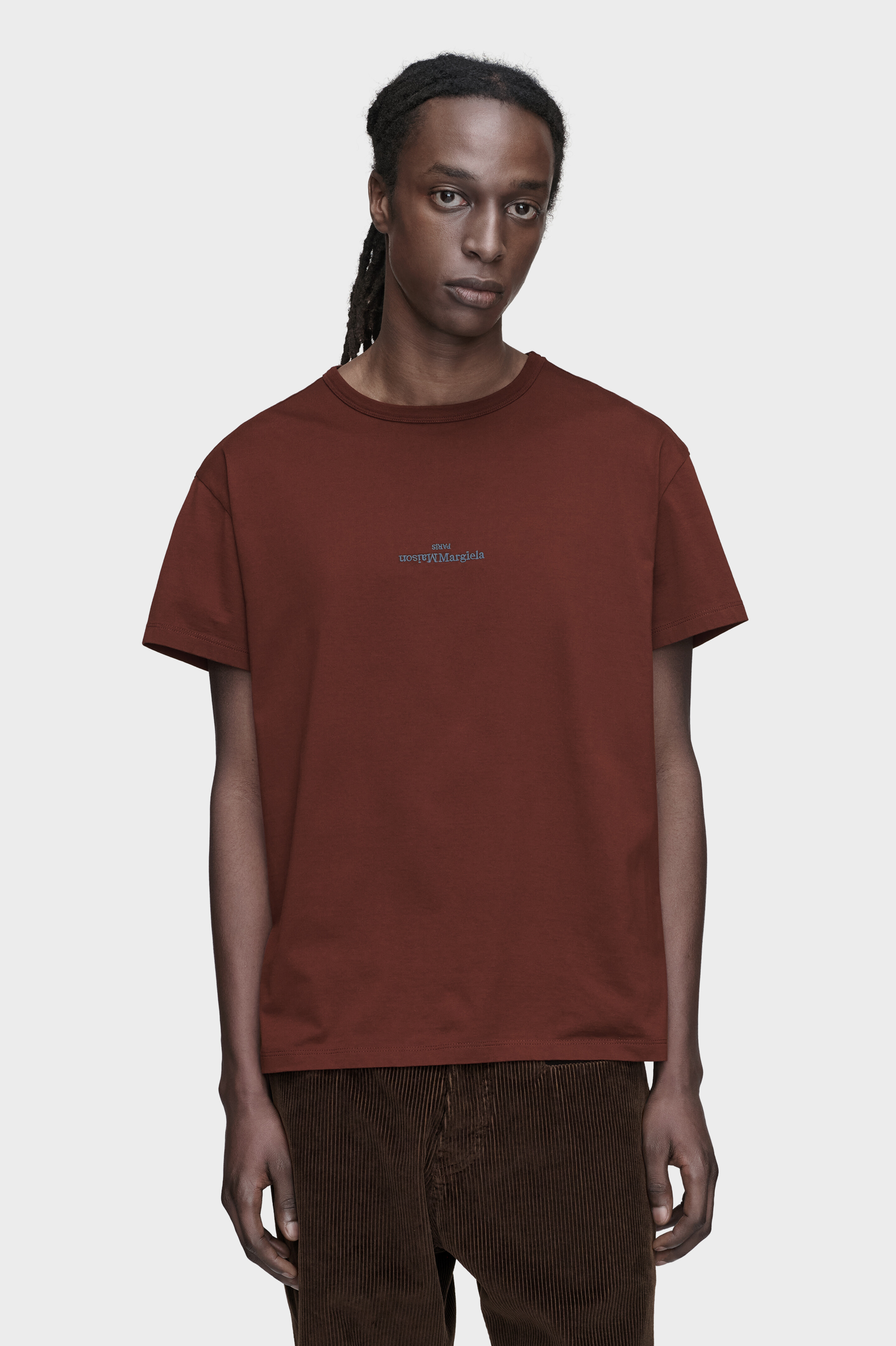ロゴ コットン Tシャツ レッド | Maison Margiela公式