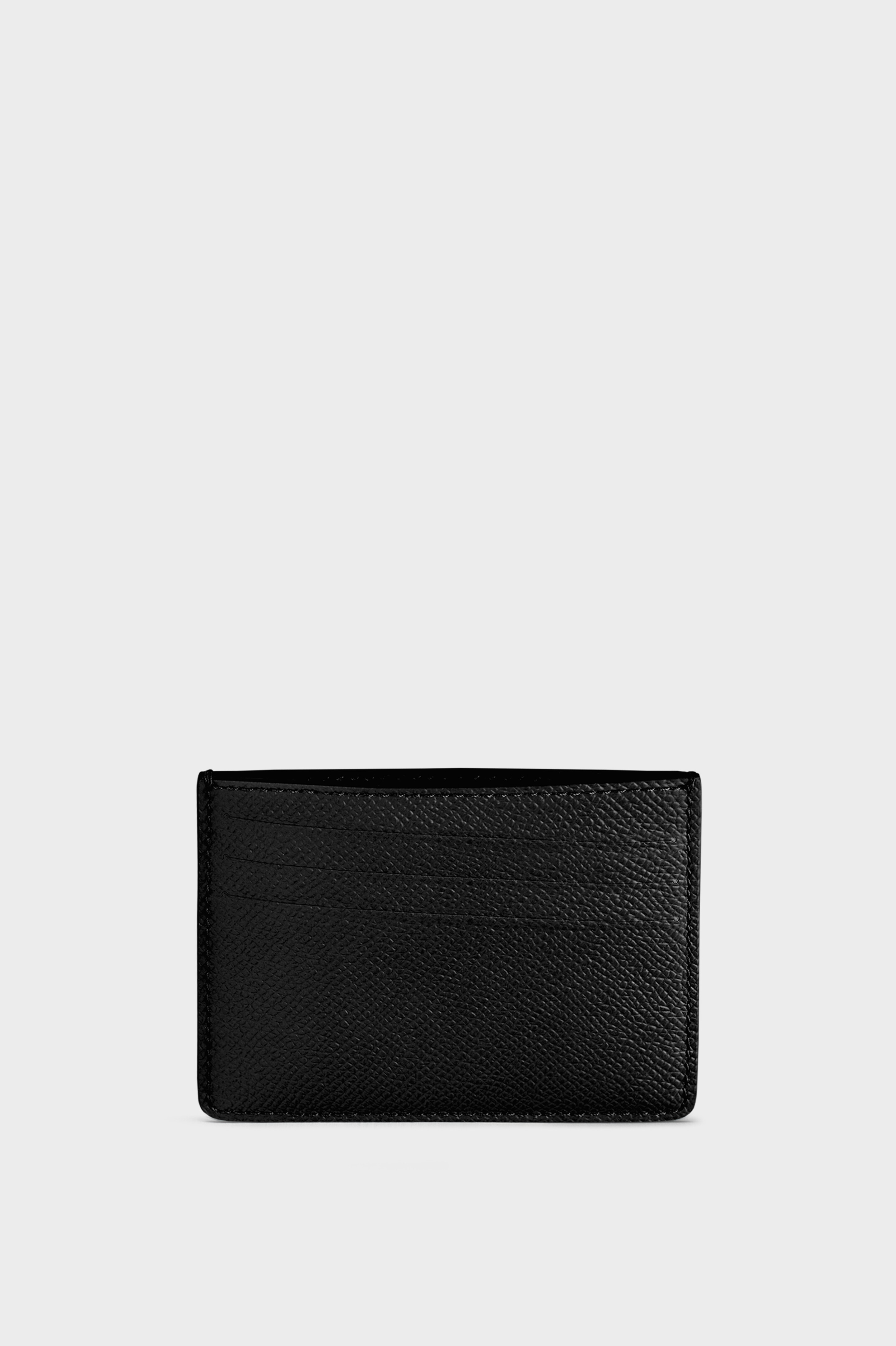 Black Four stitches cardholder | Maison Margiela Official