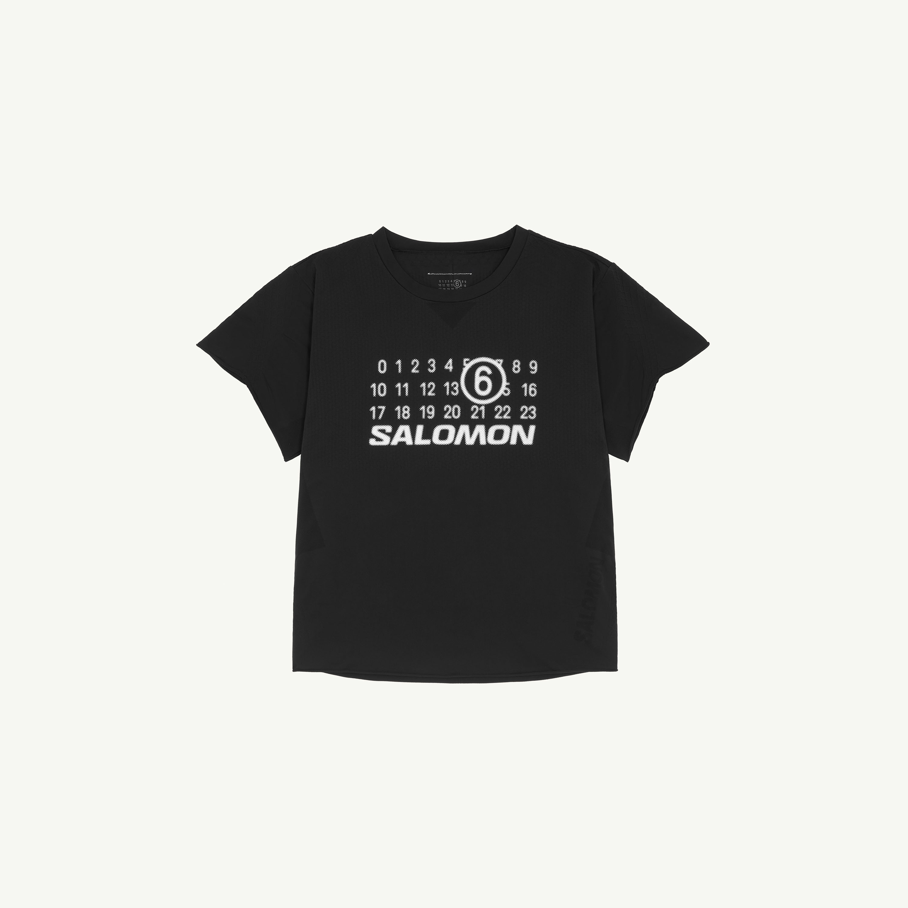 Black Nylon Seamless T-Shirt | Maison Margiela