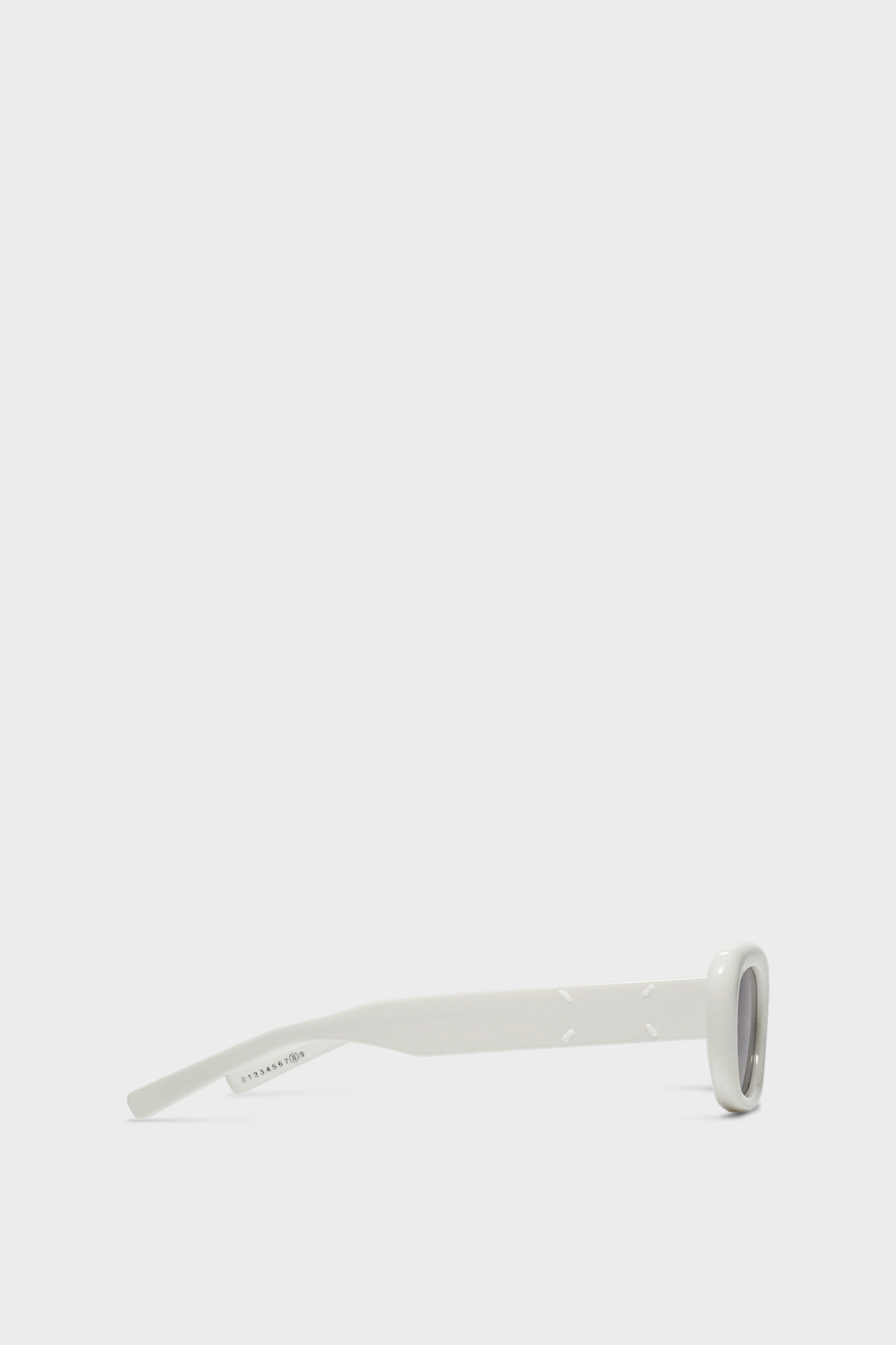 White Oval Sunglasses MM x Gentle Monster | Maison Margiela