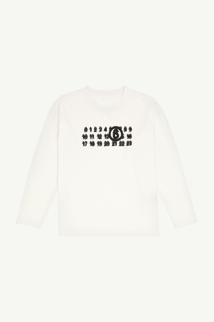 Long-sleeve 3-layers print T-shirt