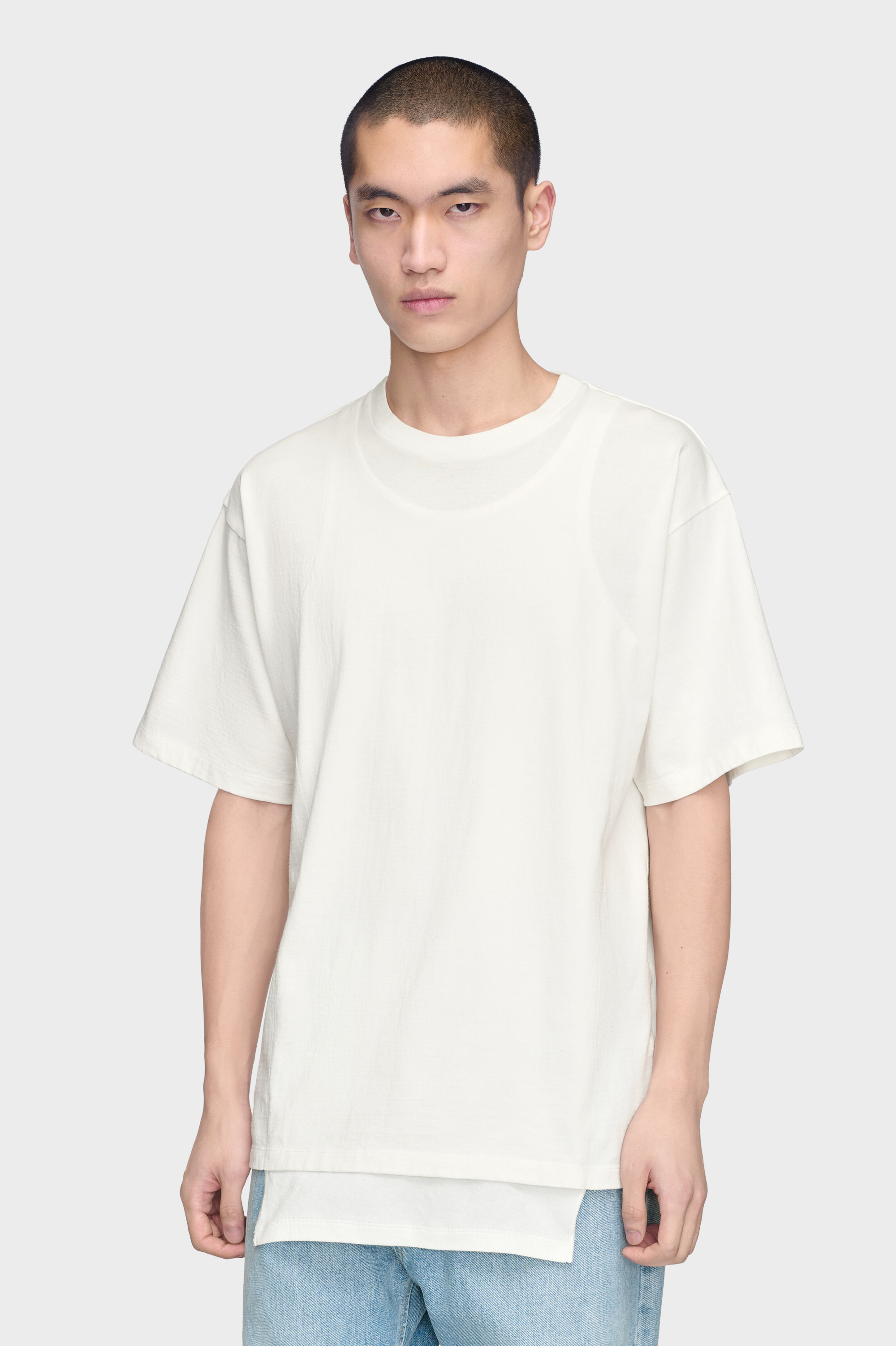 ダブル レイヤード Tシャツ ホワイト | Maison Margiela 公式