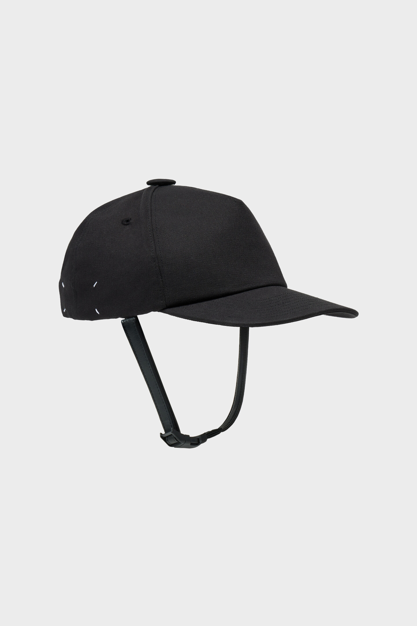Maison Margiela キャップ Men's Black Cotton Riding Cap | Maison Margiela