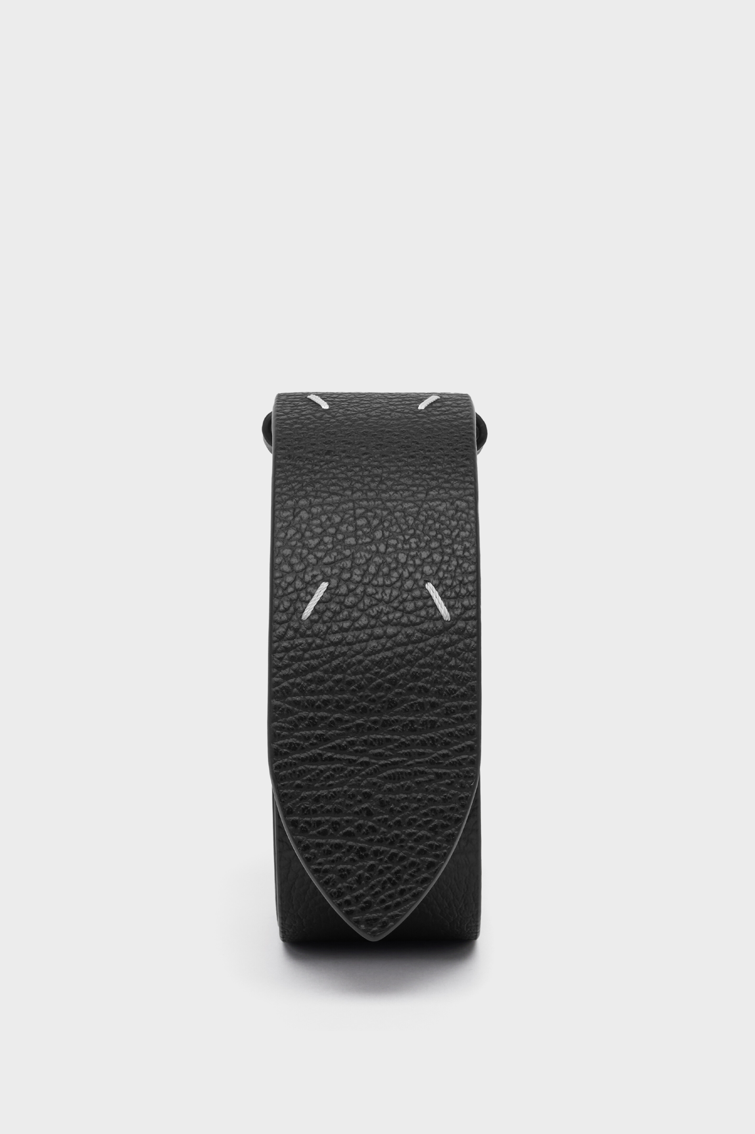 Four-stitch belt Black | Maison Margiela Official