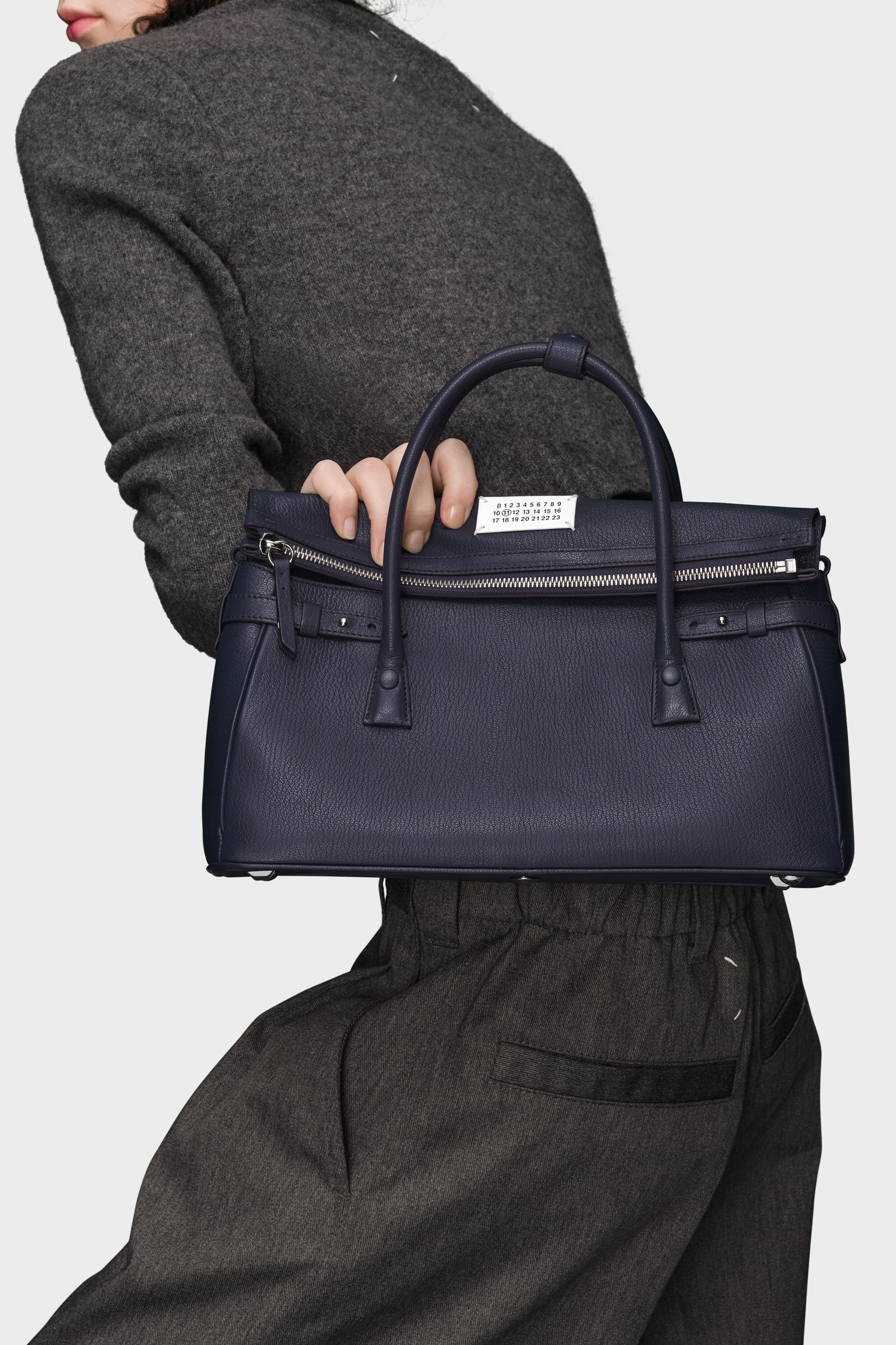 ハンドバッグ Maison Margiela '5AC East West' handbag Blue Goat Leather 5AC East West Handbag | Maison Margiela
