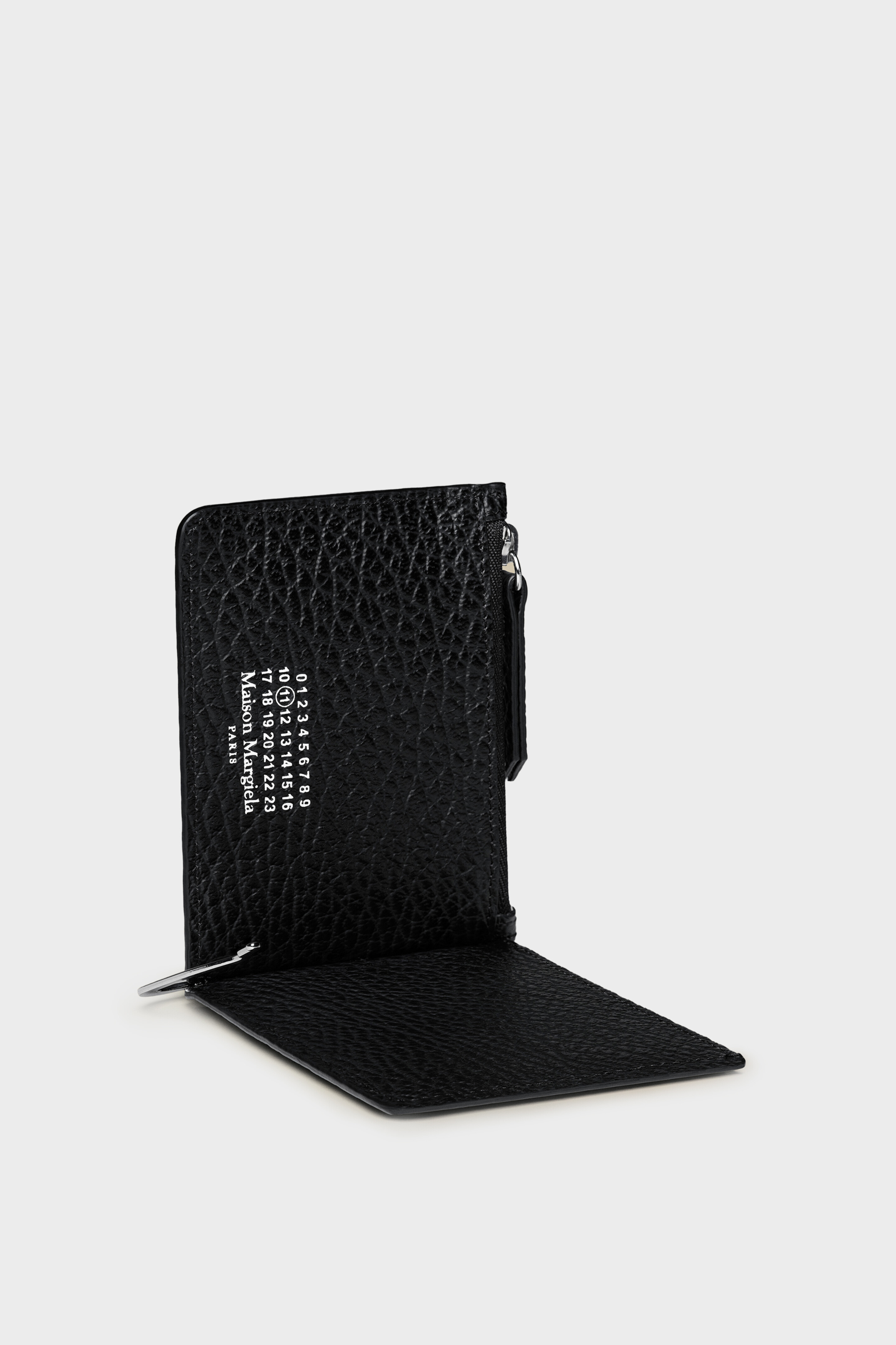 4ステッチ マネークリップ ウォレット ブラック | Maison Margiela公式