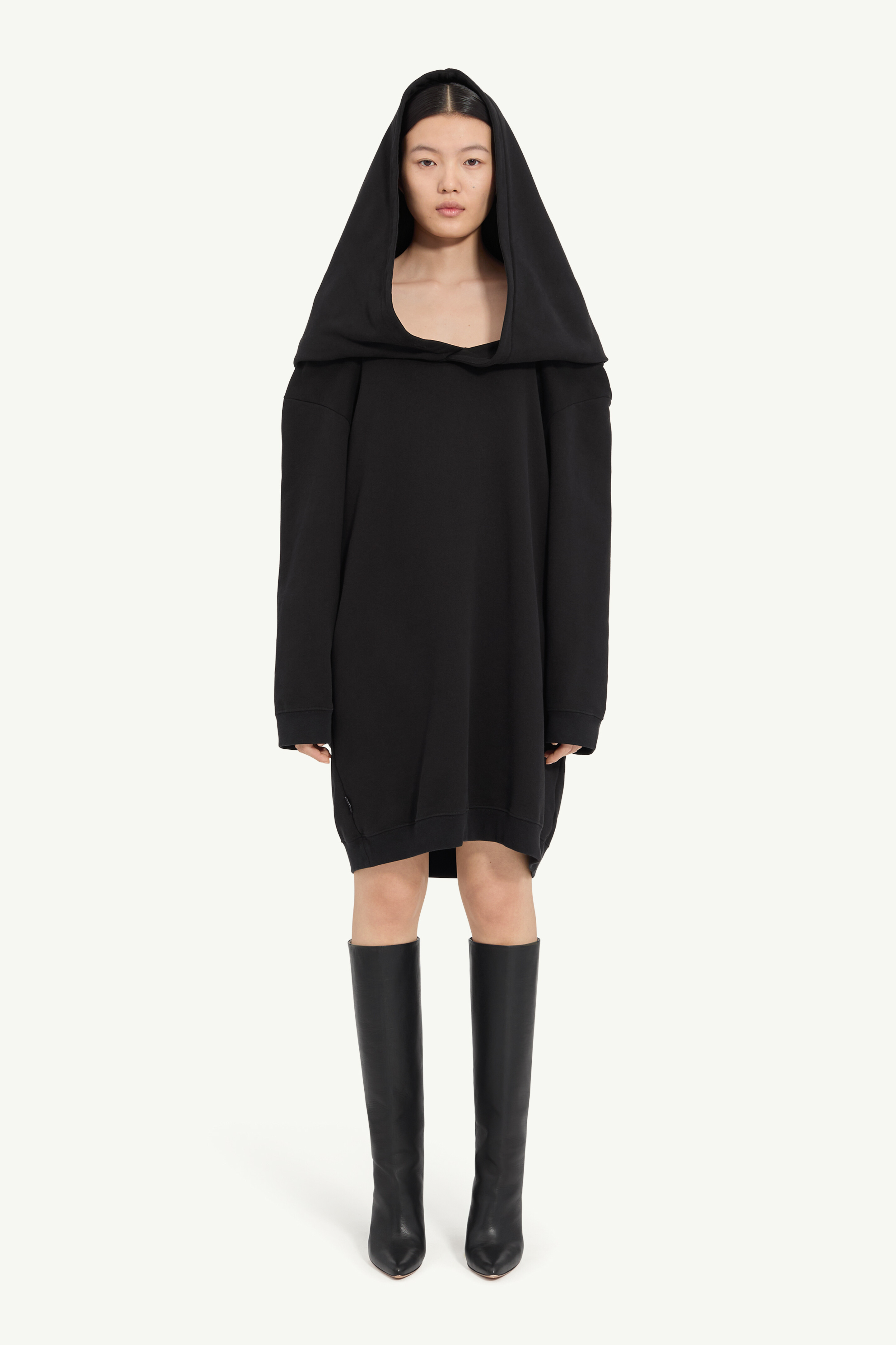 Women's Cotton Sweatshirt Dress | MM6 | Maison Margiela