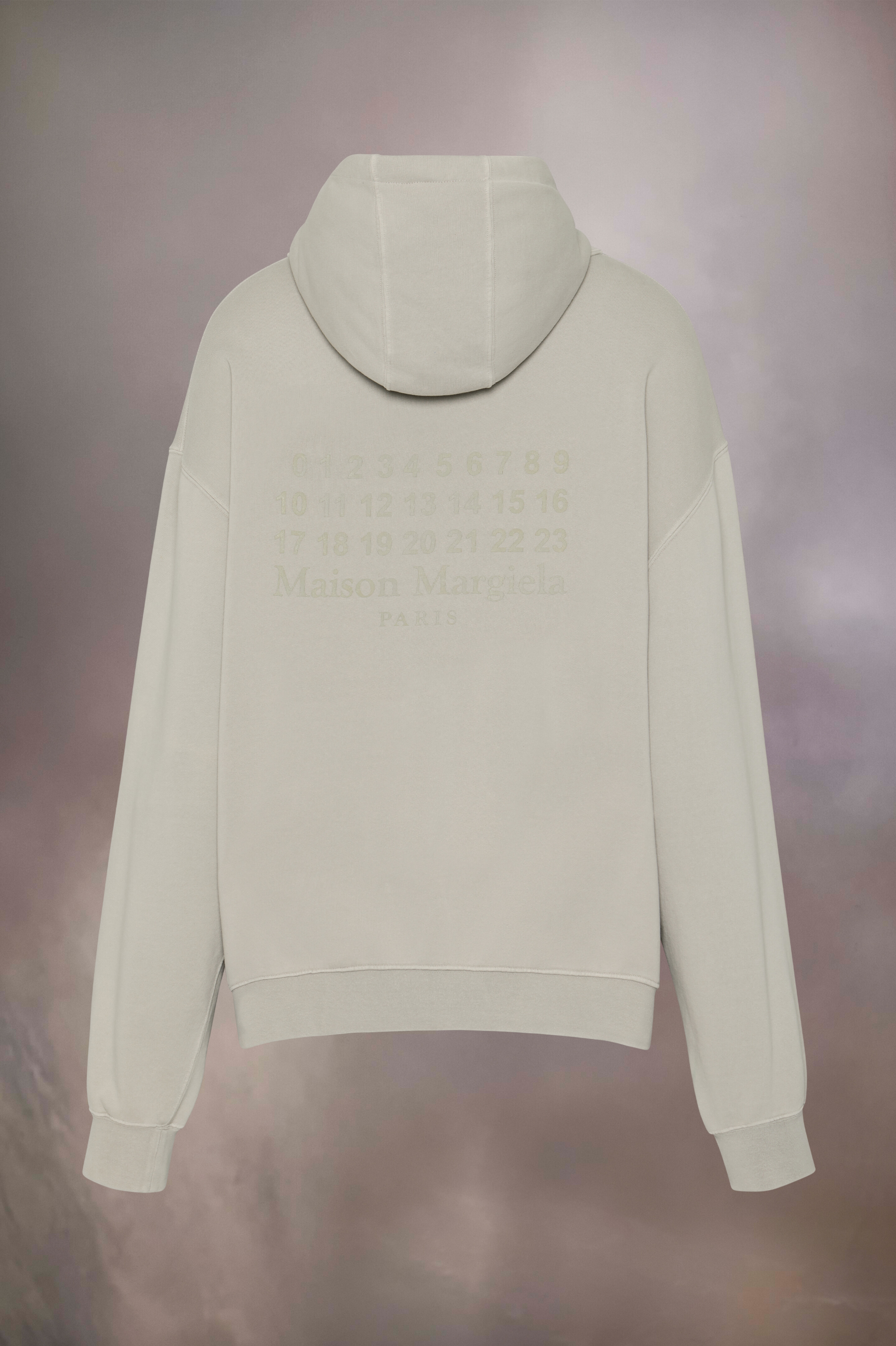 Maison Margiela ナンバリング ロゴフーディー Numeric logo hoodie