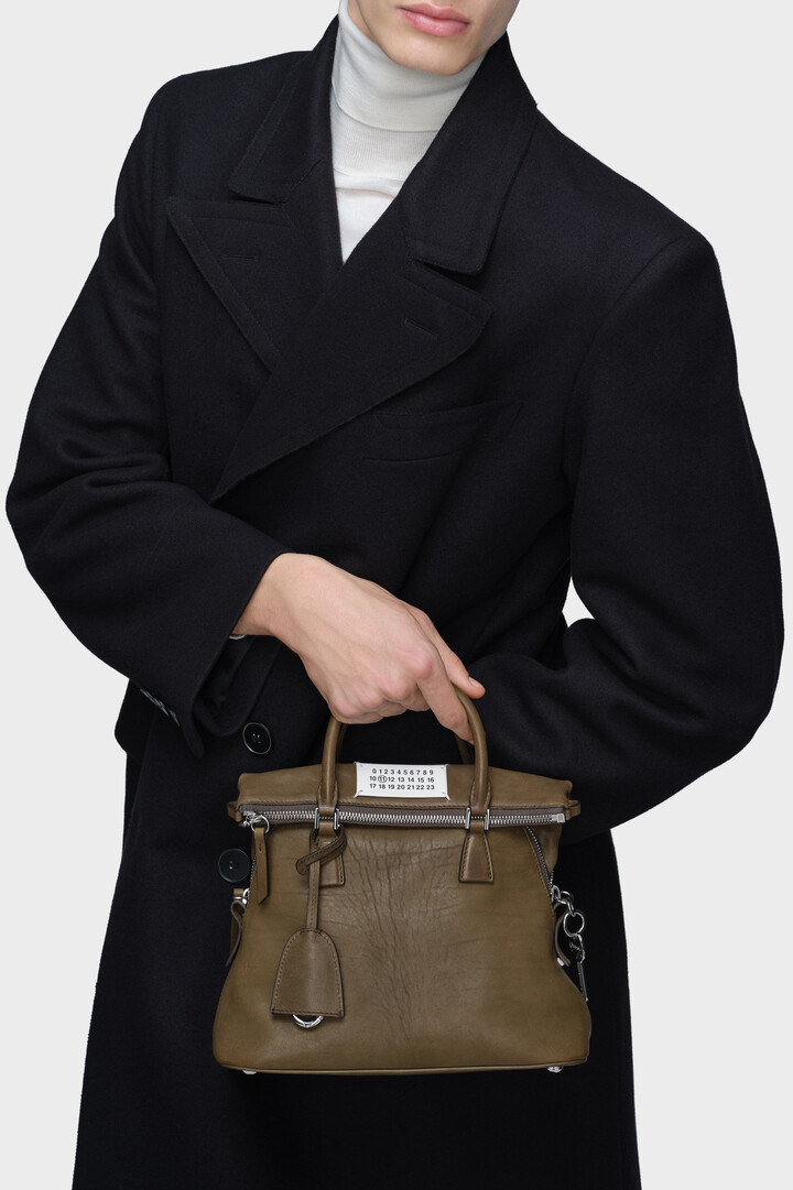 Yellow Leather 5AC Crossbody Bag Loved To Death Mini