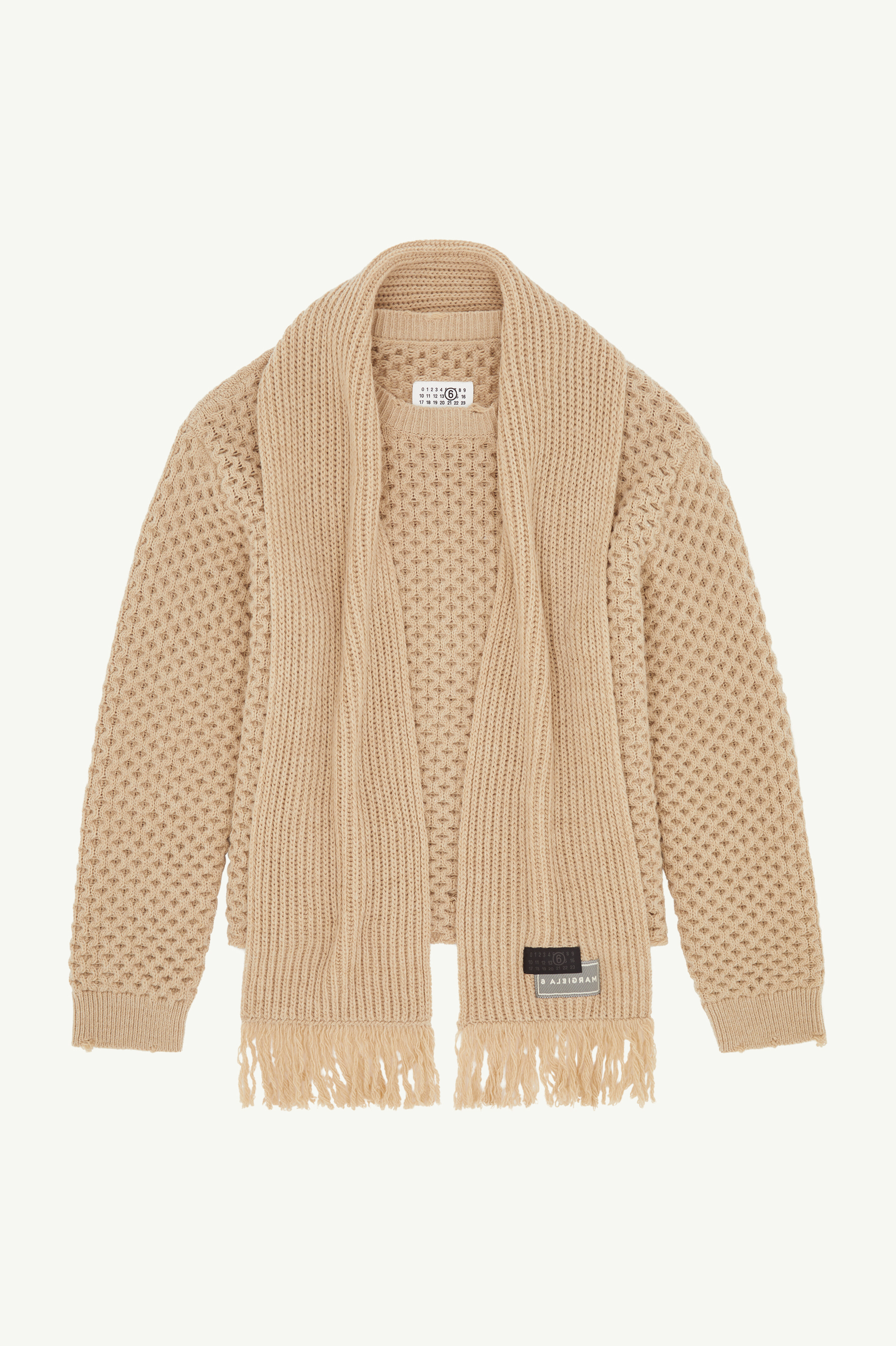 Women's Wool-Blend Scarf Knit | MM6