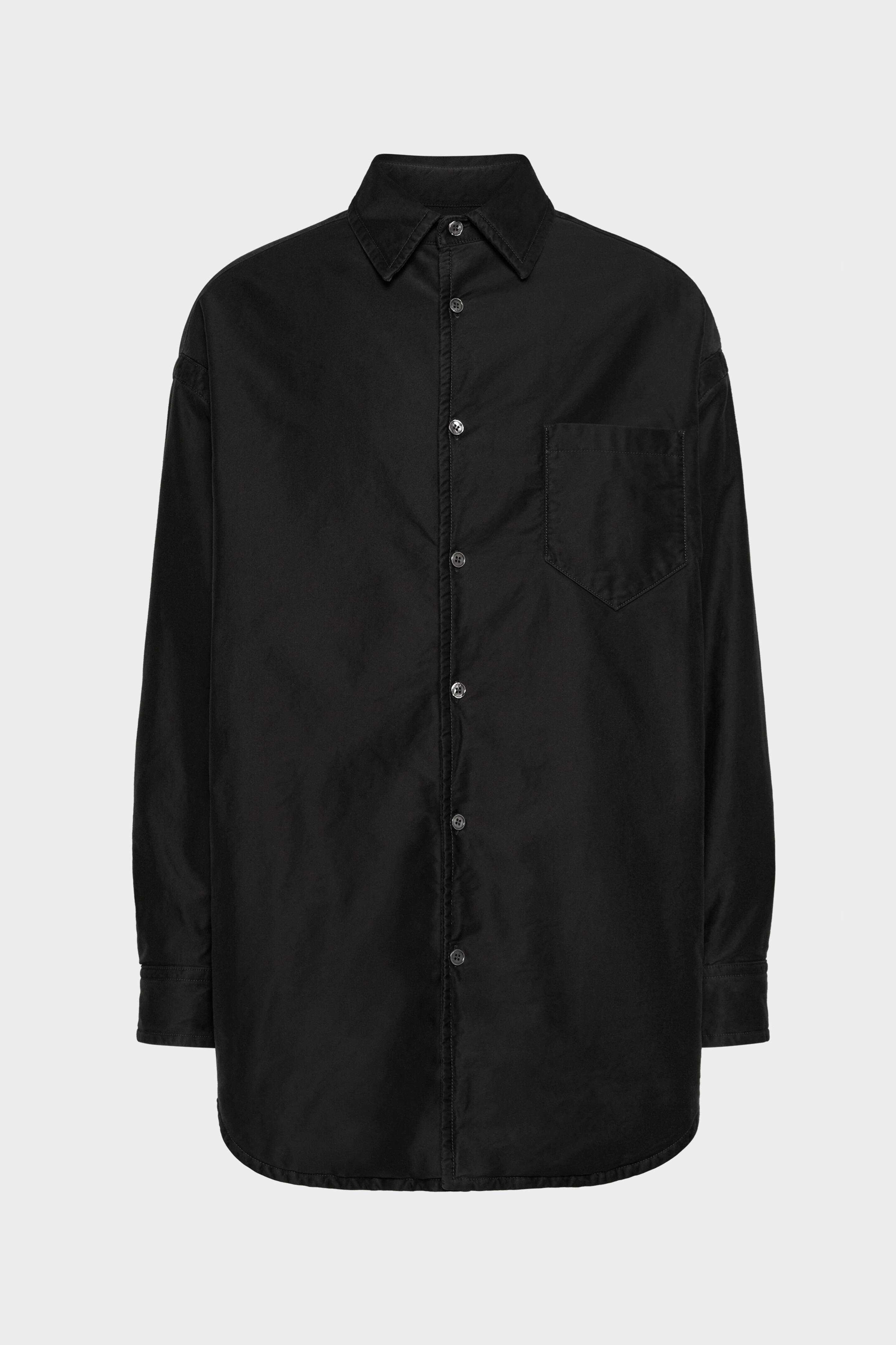 Padded Satin Cotton Shirt | Maison Margiela