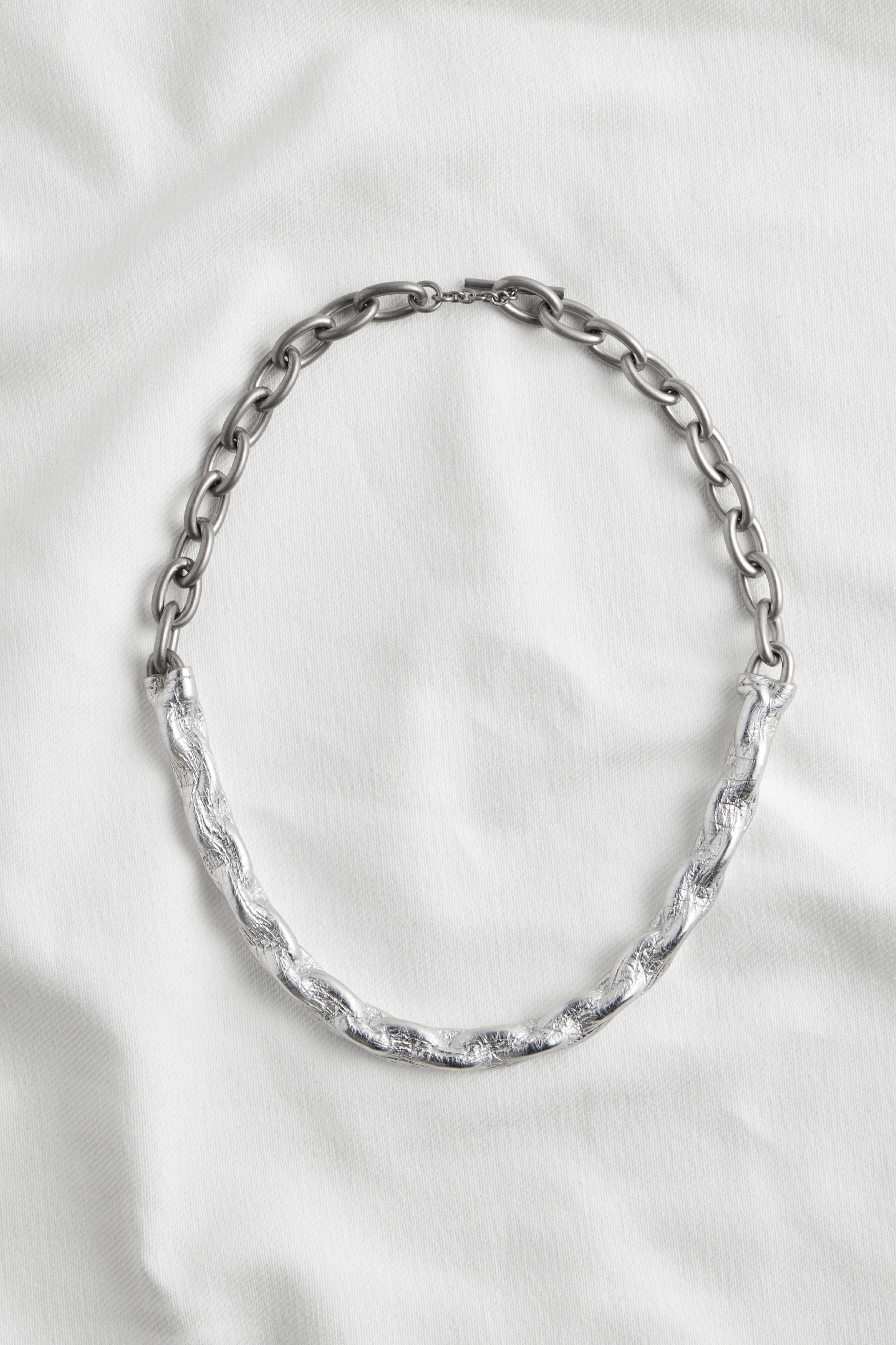 Silver Link Small Chain Bracelet | Maison Margiela Official