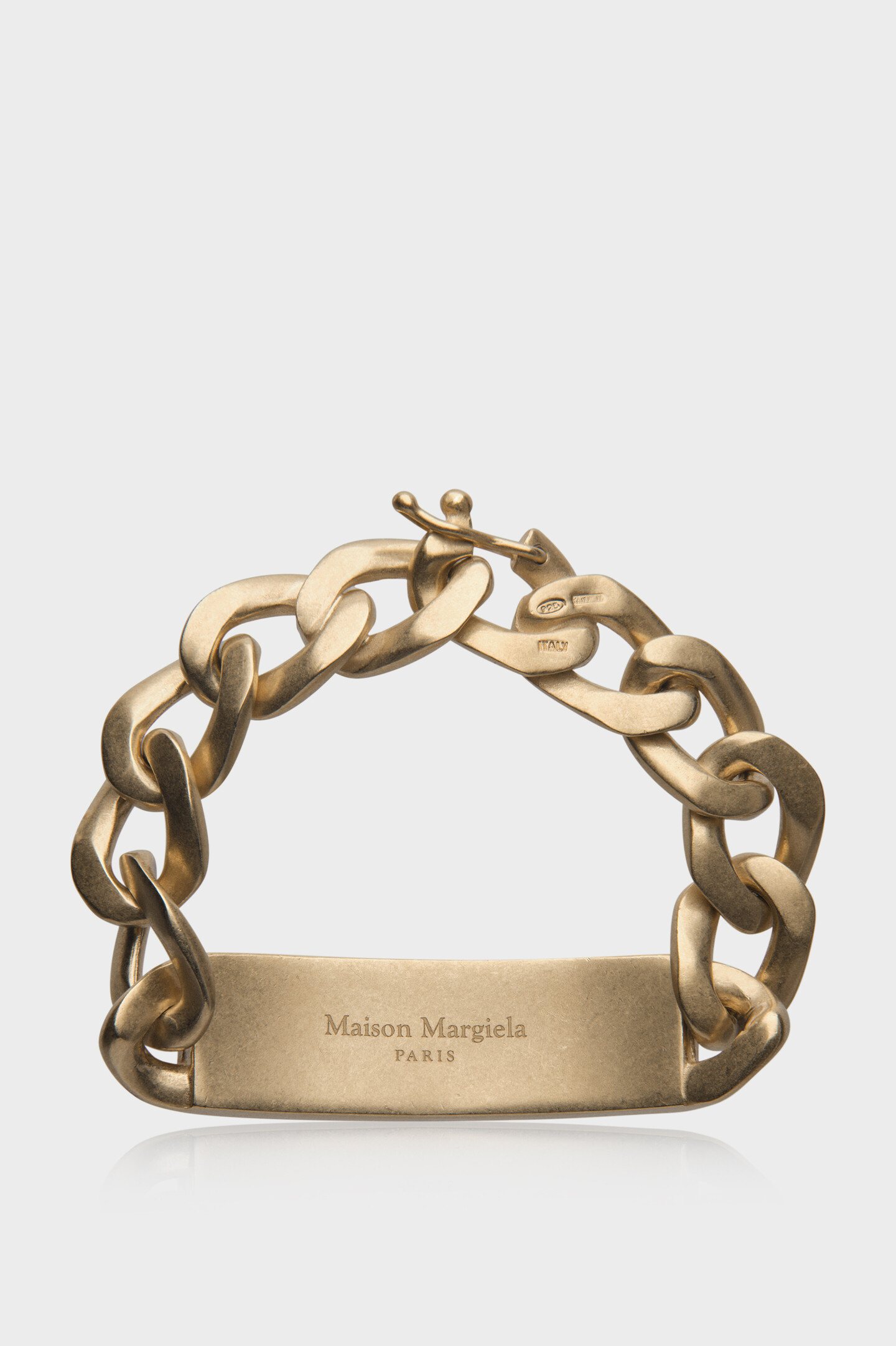 Yellow gold Chain Bracelet | Maison Margiela Official